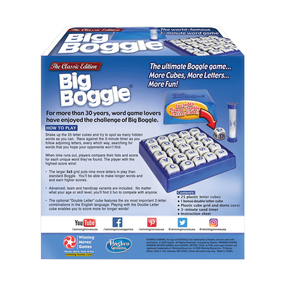 Big Boggle Deluxe Edition Word Search Game - Image 3
