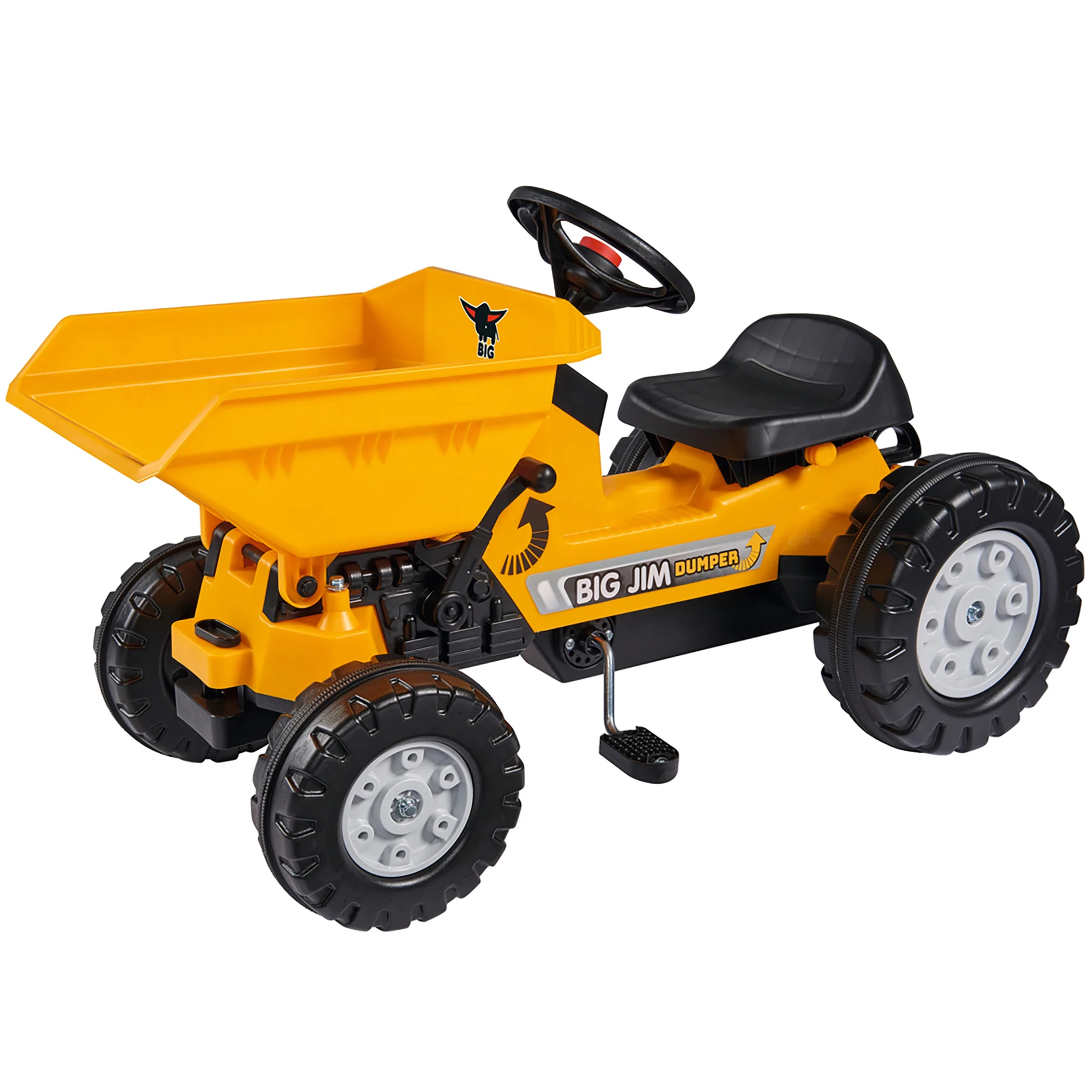 BIG Jim Dumper Pedal Tractor Ride-On With Tipping Bed