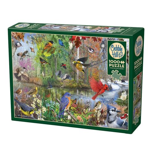 Cobble Hill Bird of the Season 1000pc Jigsaw Puzzle