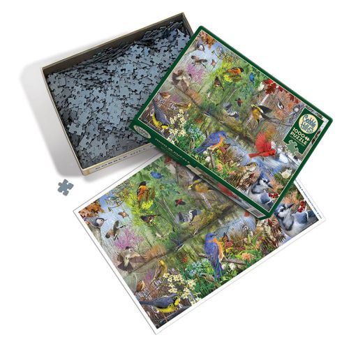 Cobble Hill Bird of the Season 1000pc Jigsaw Puzzle - Image 4