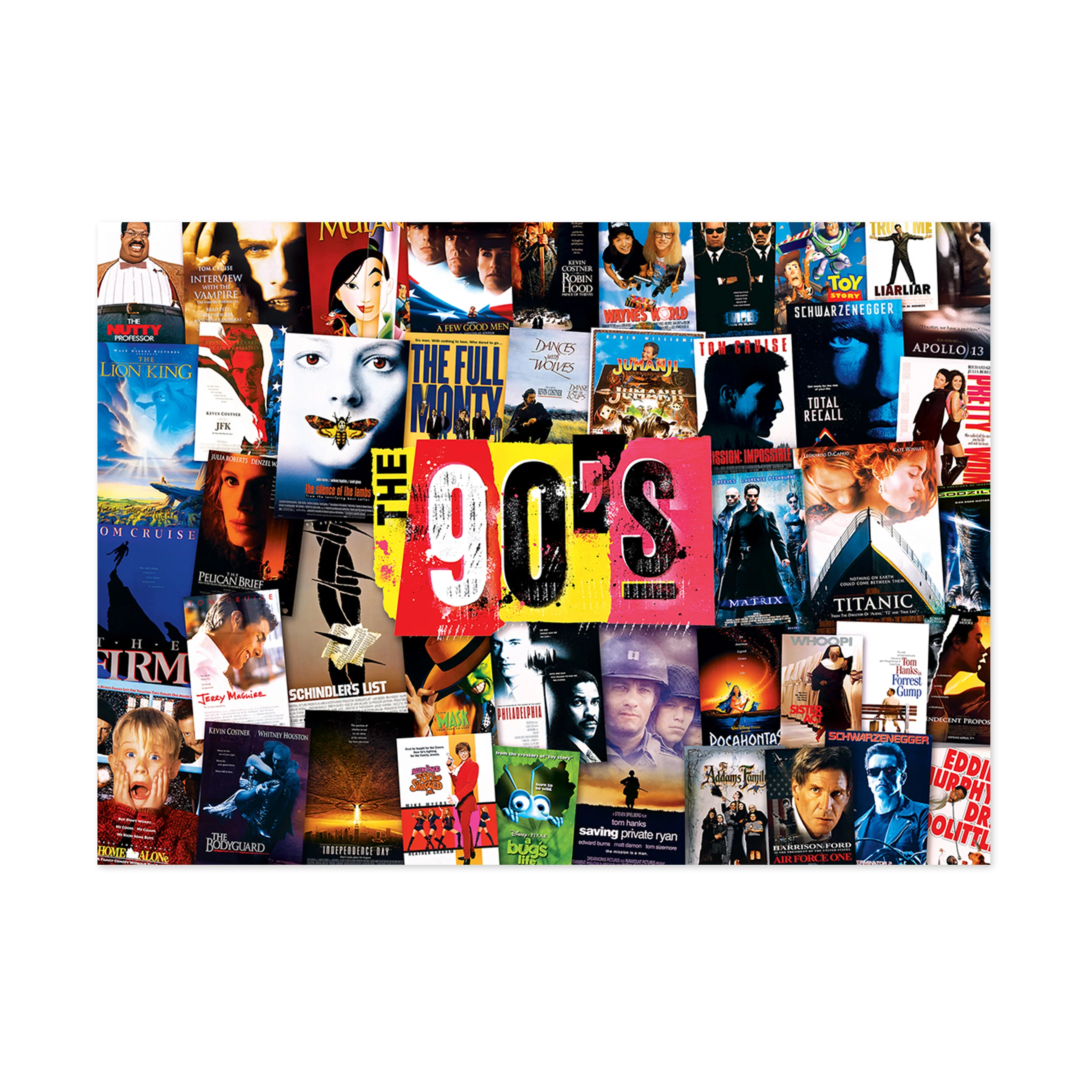 MasterPieces 90s Blockbusters Jigsaw Puzzle - 1000 pc
