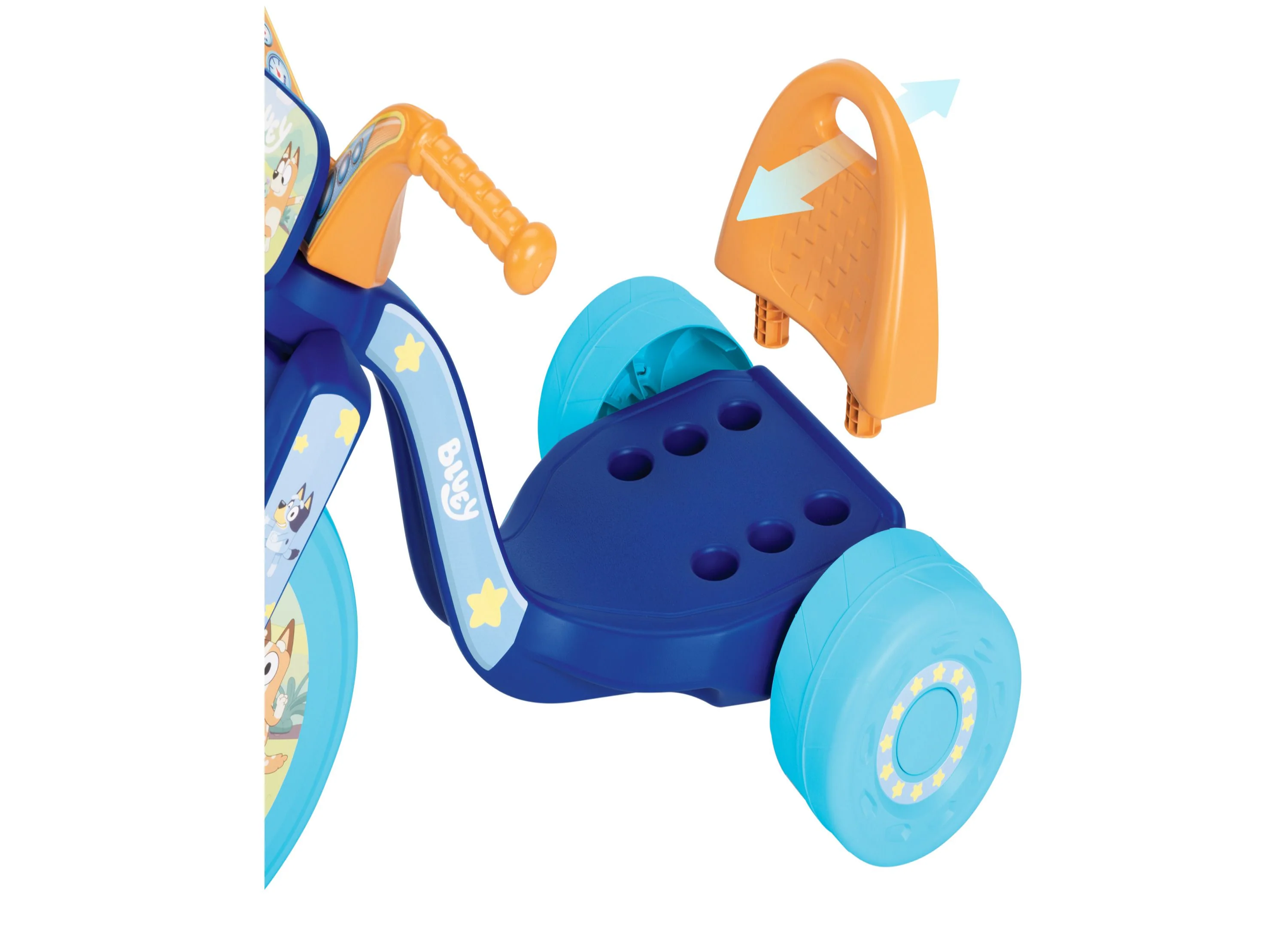 Bluey Fly Wheels 15-Inch Cruiser Trike With Sounds - Image 2