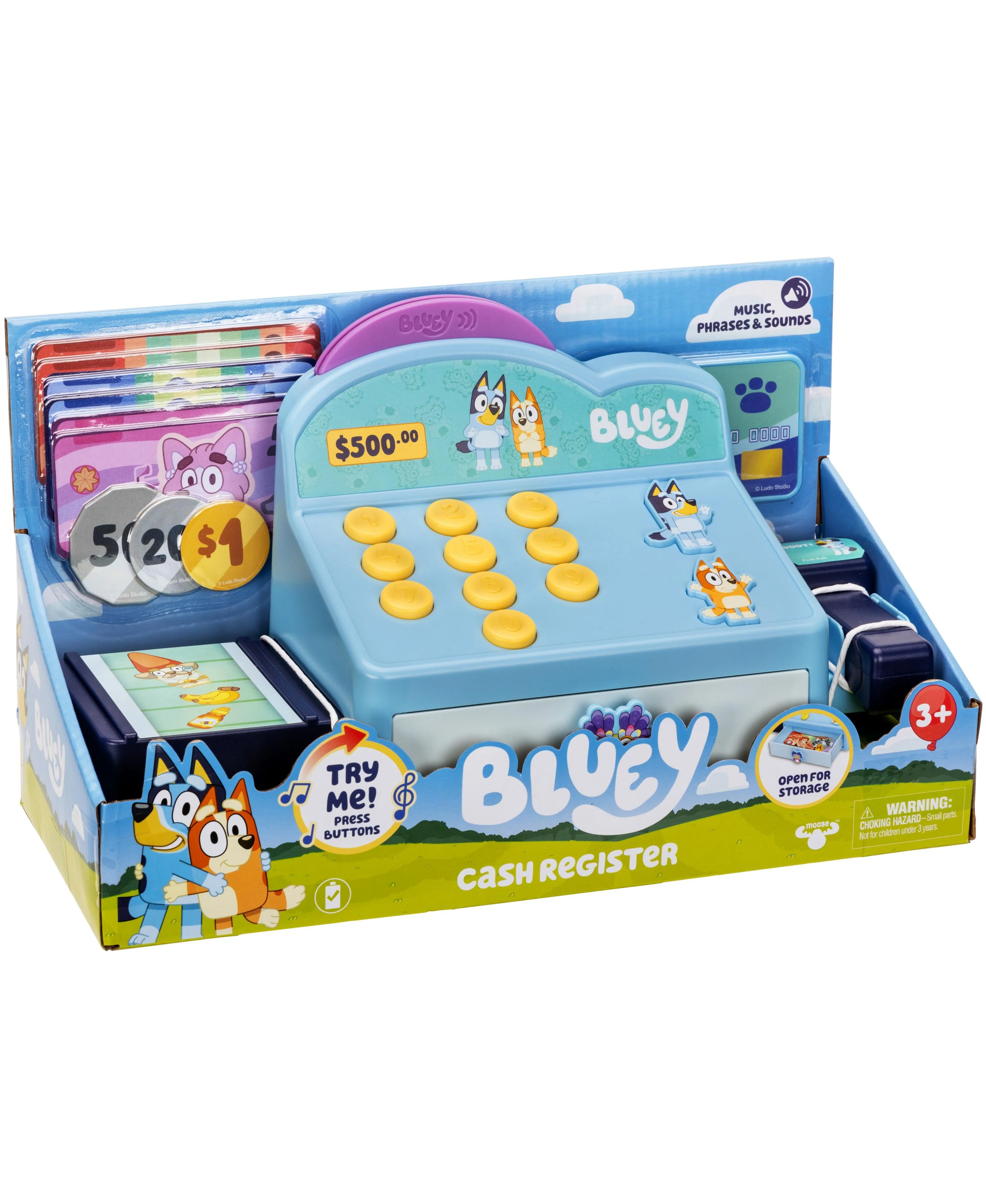 Bluey S11 Interactive Role Play Cash Register - Image 4