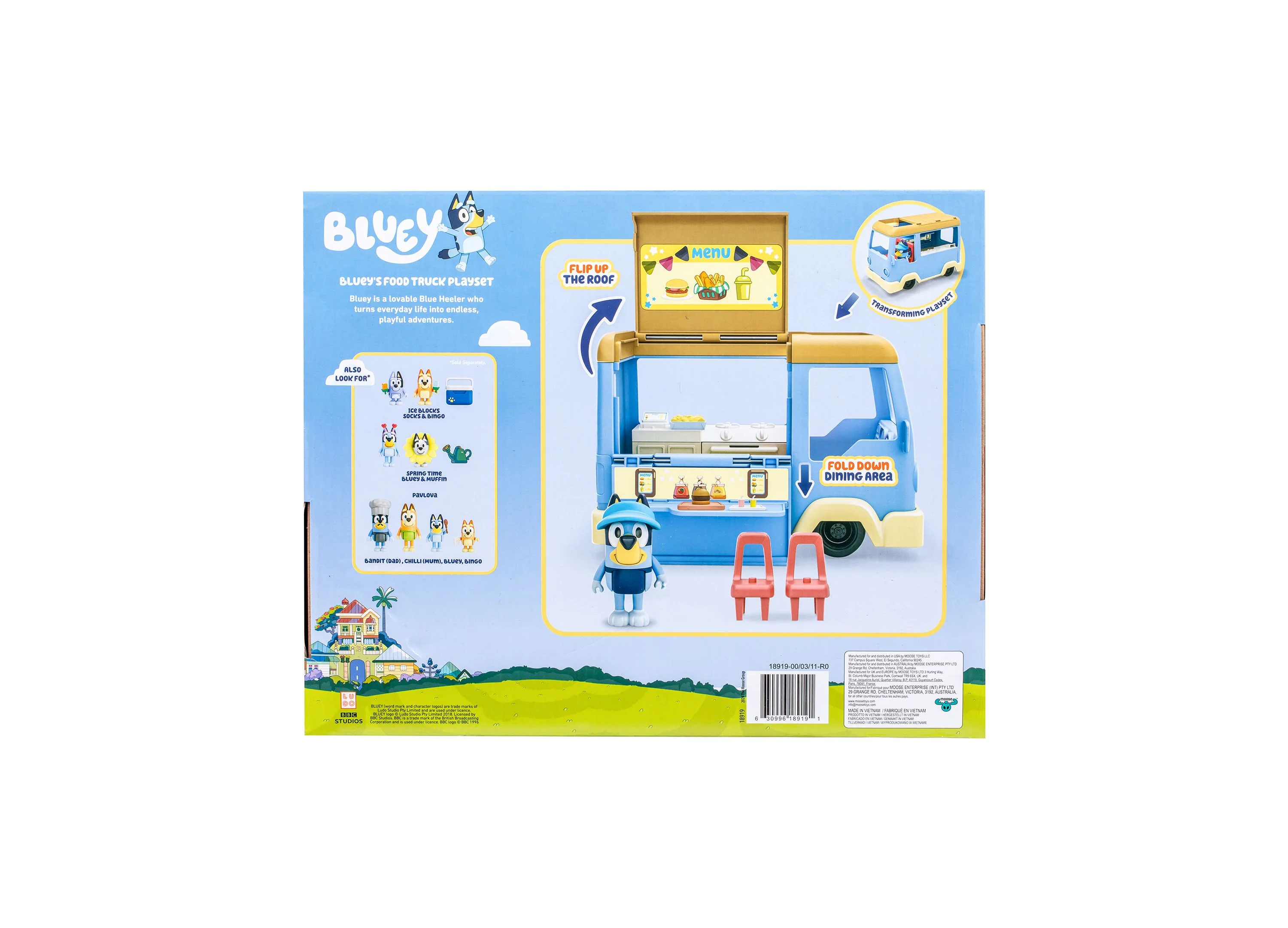Bluey S13 Let's Play Chef Food Truck Playset - Image 2
