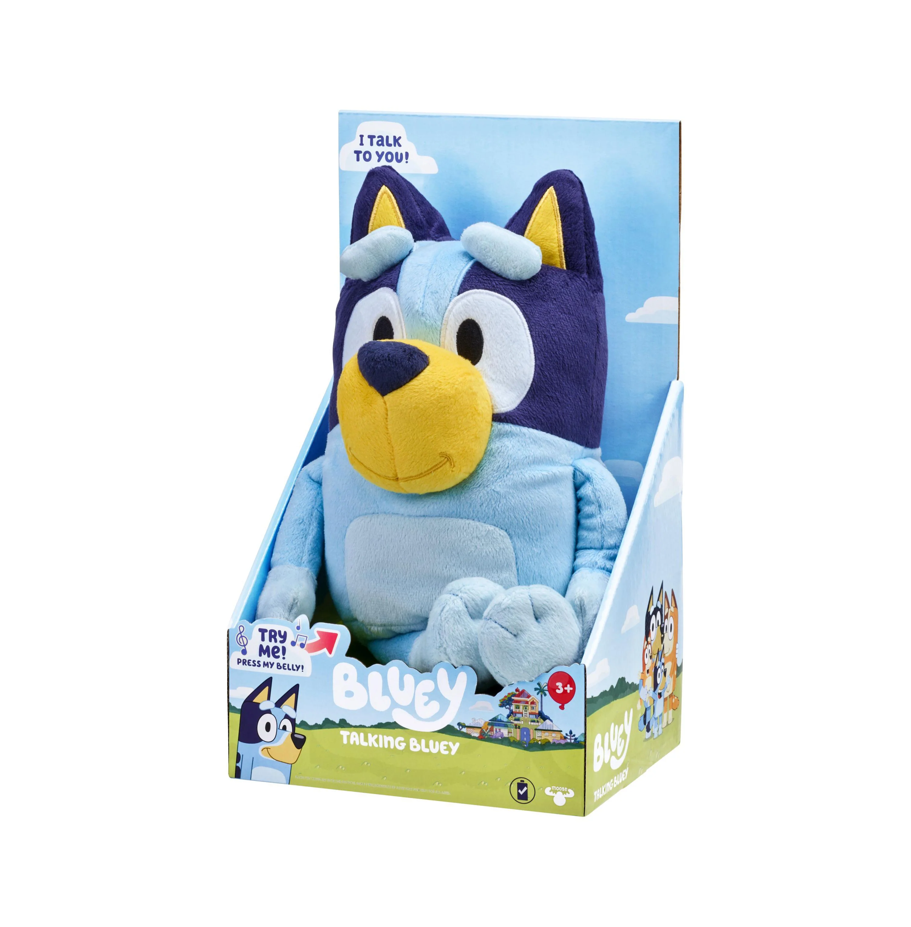 Bluey Talking Plush Toy with Sound Effects - Interactive 13" Stuffed Animal - Image 4