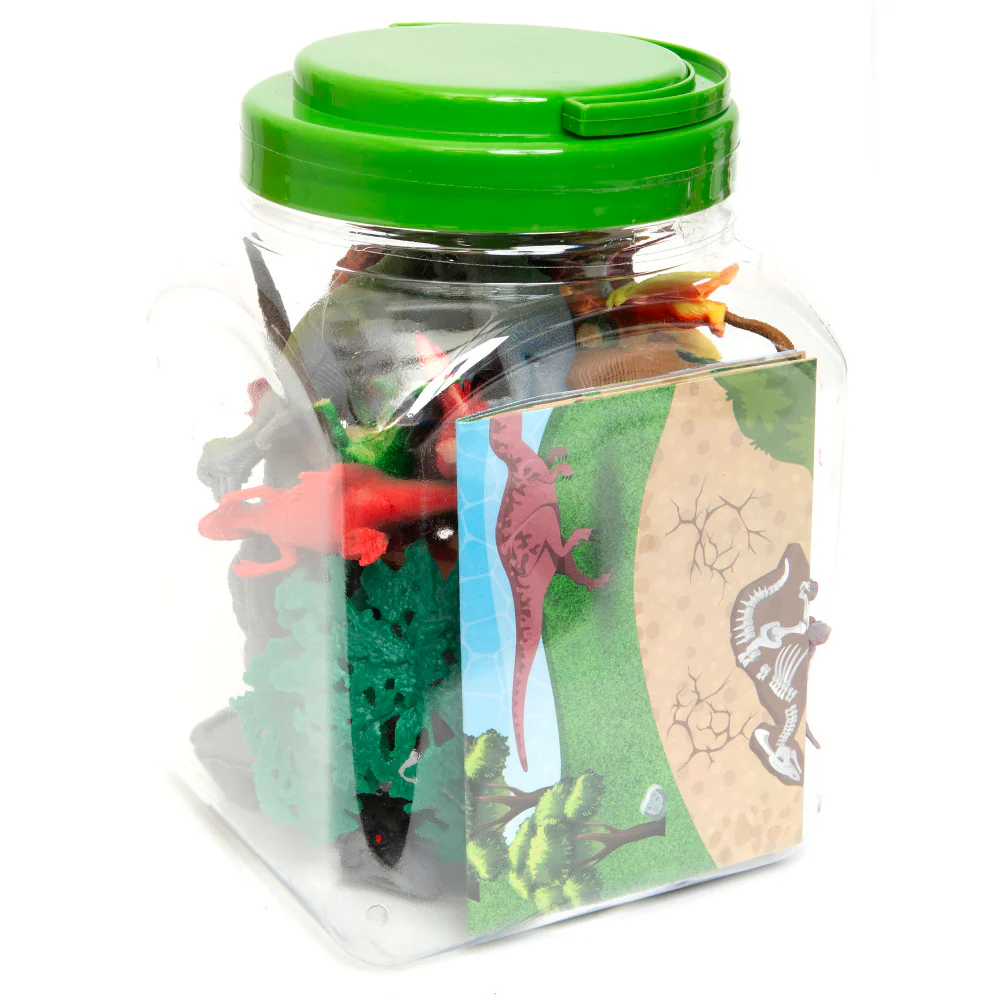 Boley Dinosaur Adventures Play Bucket - 40pc Prehistoric Playset - Image 4