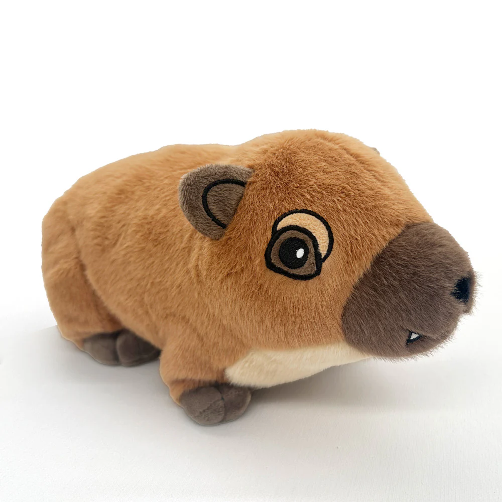 Borbs Cuddle Companion Life-Sized Hyrax Plush - Soft Brown - Image 5