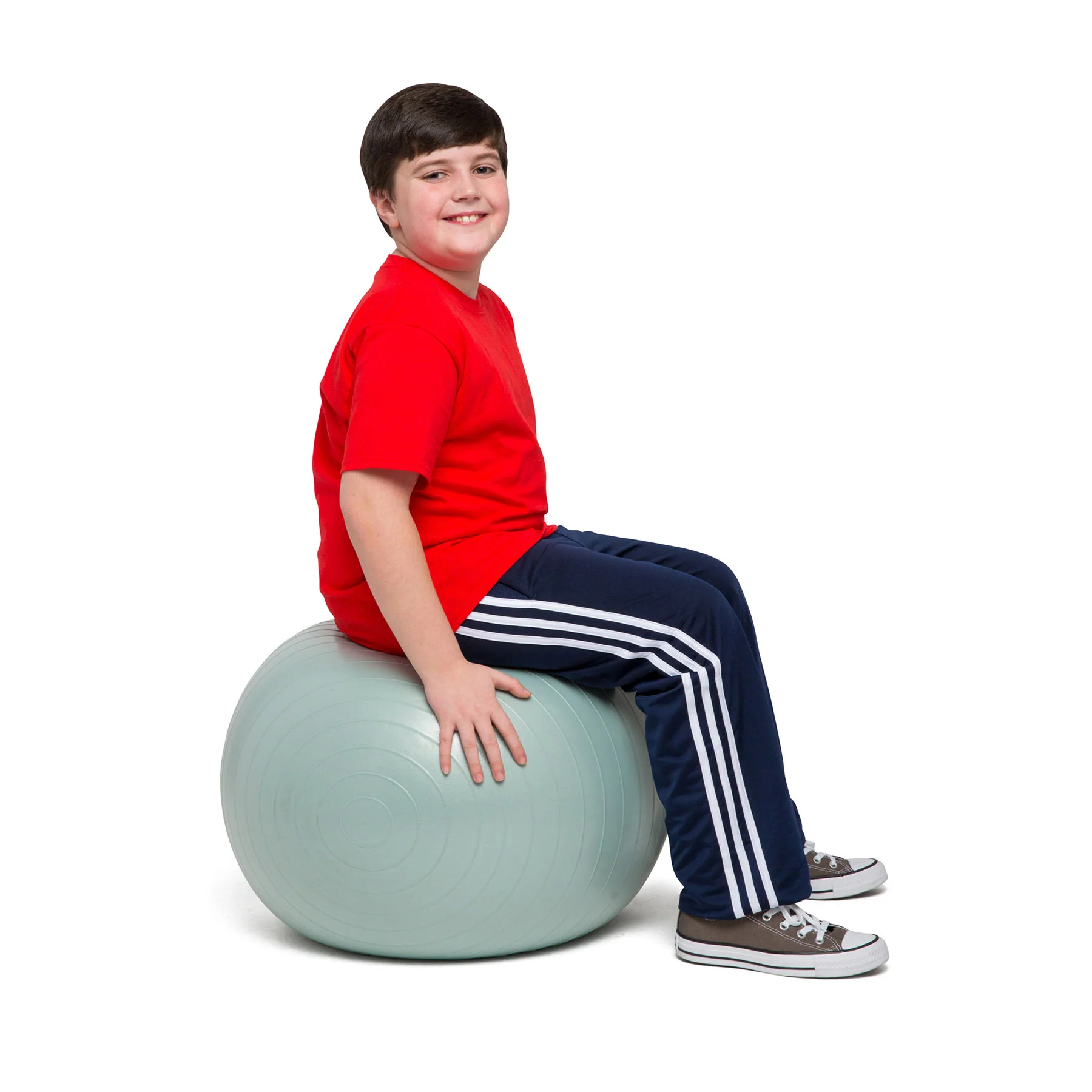 Bouncyband Balance Ball 55cm - Dynamic Silver Seating - Image 9