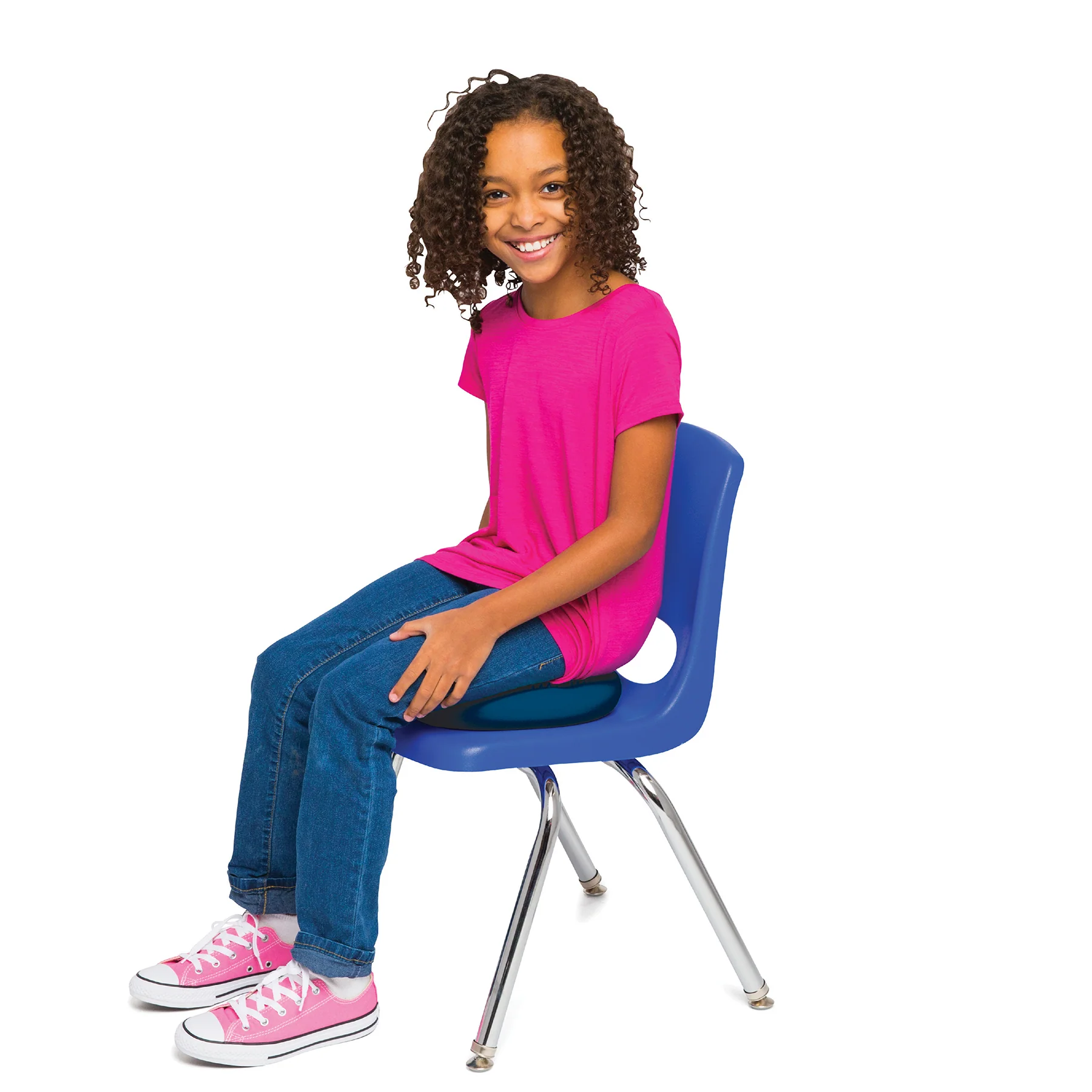 Bouncyband® Little Wiggle Seat Sensory Cushion, Blue - Image 6