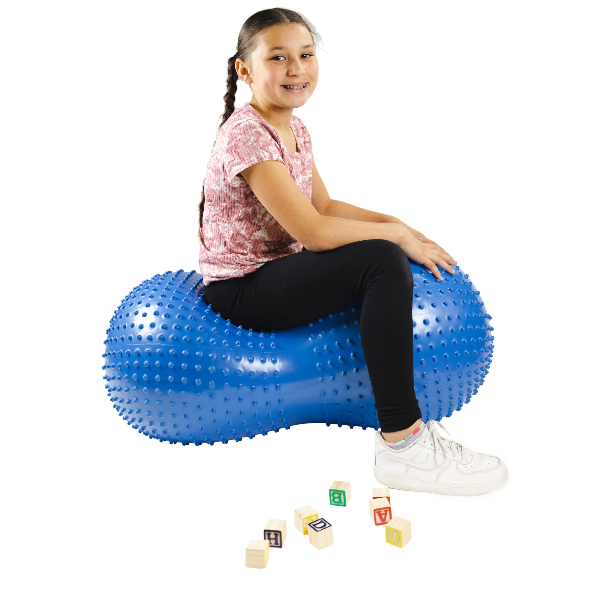 Bouncyband® Sensory Peanut Stability Ball for Active Seating and Play - Image 8