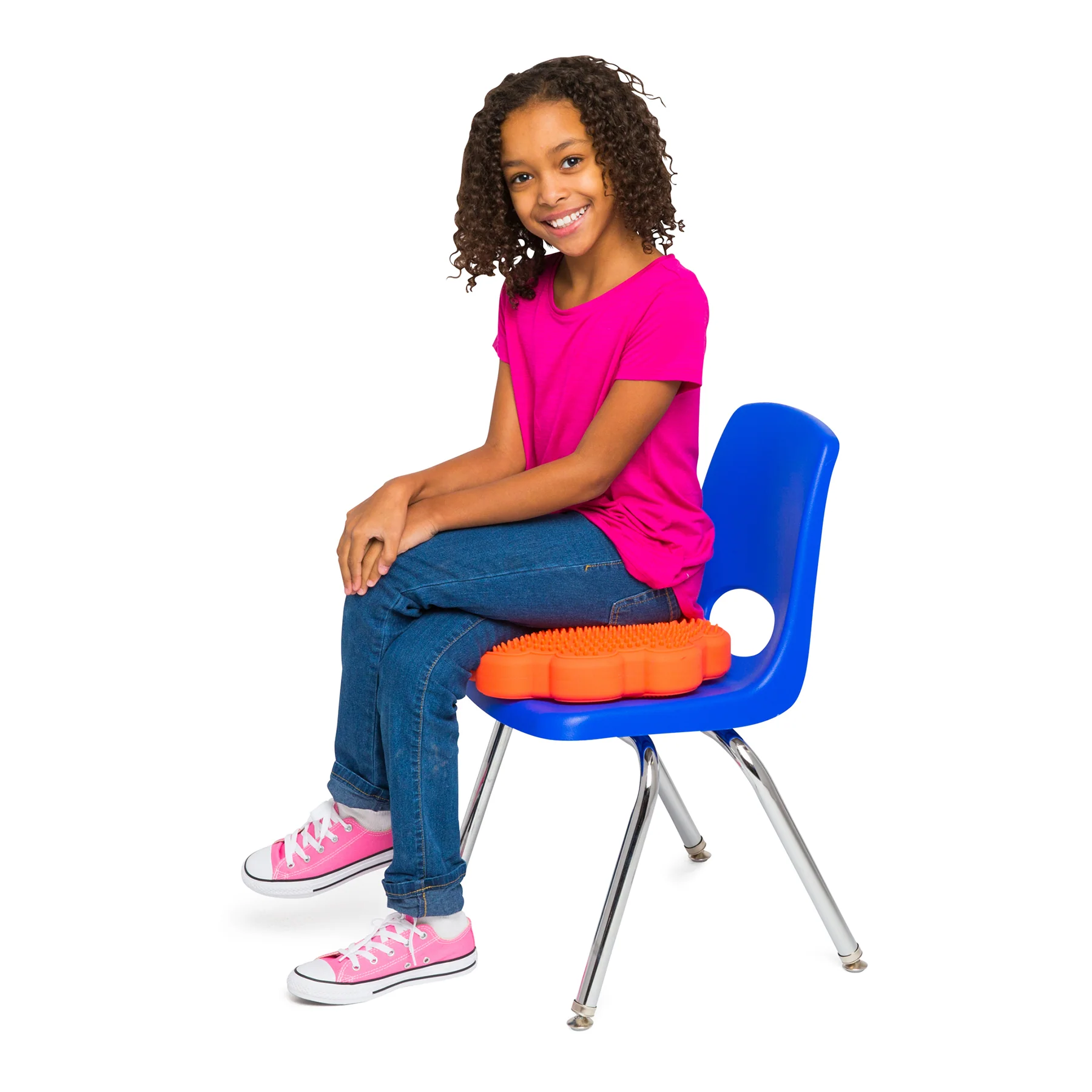 Bouncyband Wiggle Seat Cushary Cushion, Rose Flower - Image 5