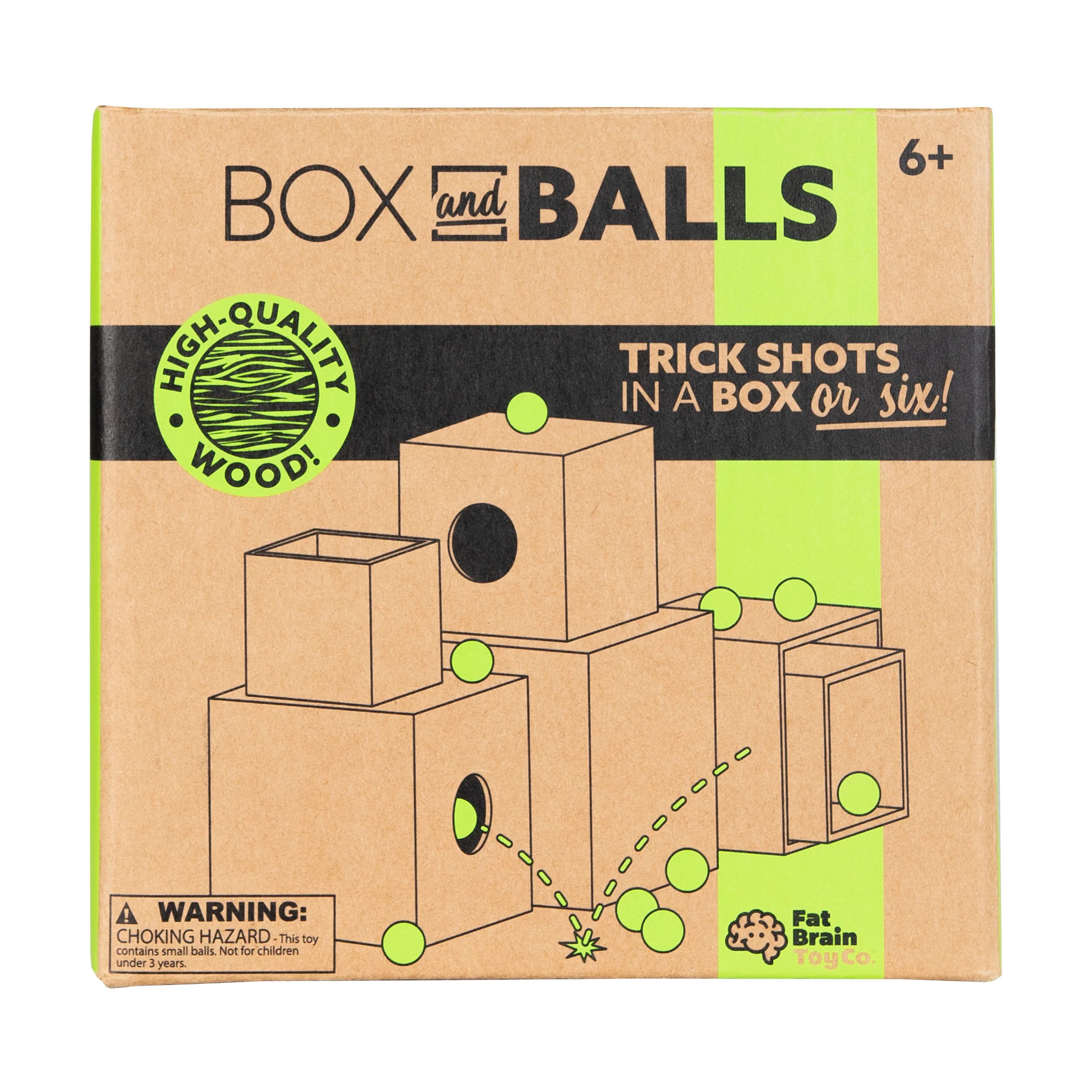 Box and Balls - Classic Wooden Trick Shot Game - Image 3