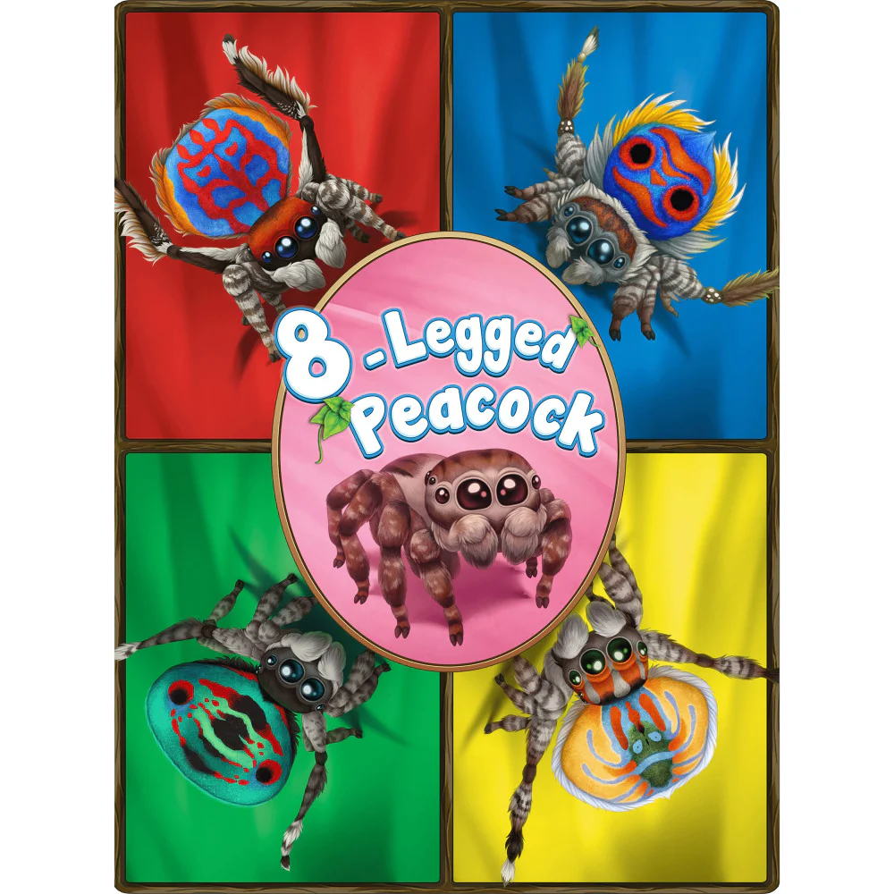 Brexwerx 8-Legged Peacock Drafting & Matching Card Game, Ages 10+