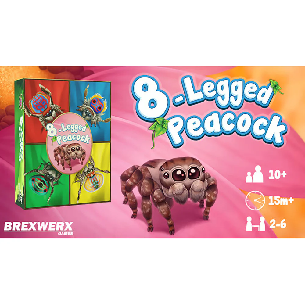 Brexwerx 8-Legged Peacock Drafting & Matching Card Game, Ages 10+ - Image 4