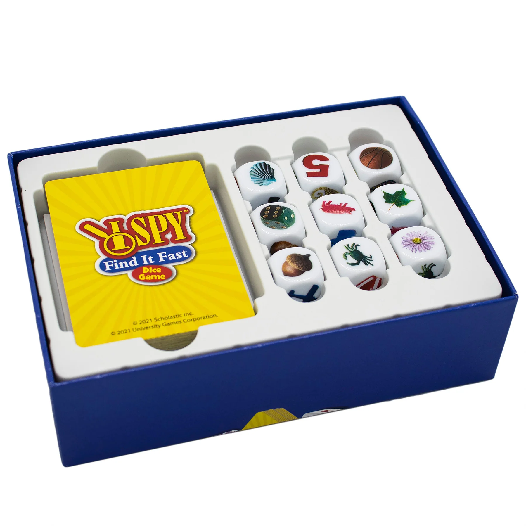 Briarpatch Scholastic I SPY Find It Fast Dice Game - Image 2