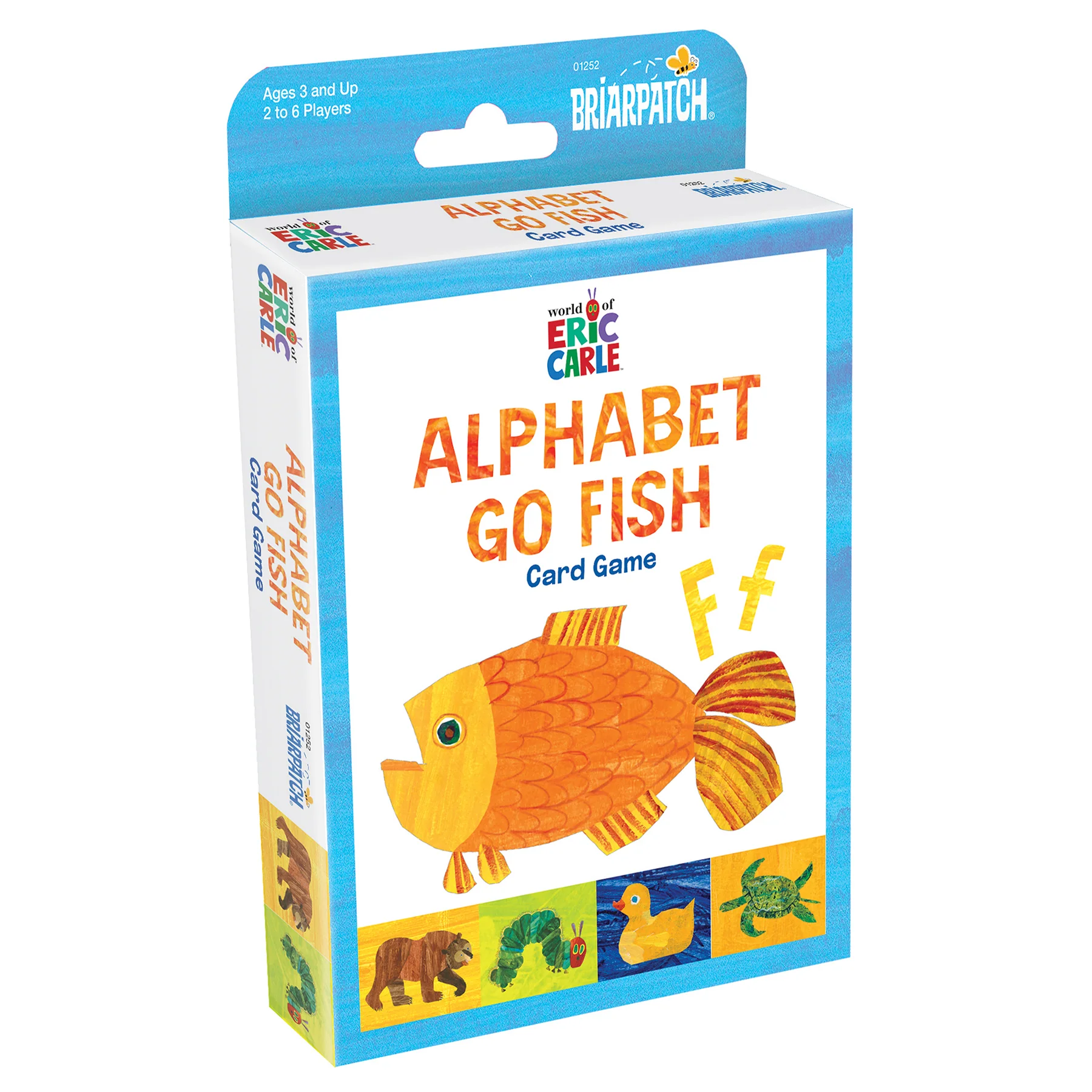 Briarpatch Eric Carle Alphabet Go Fish - Colorful Learning Game - Pack of 3 - Image 2