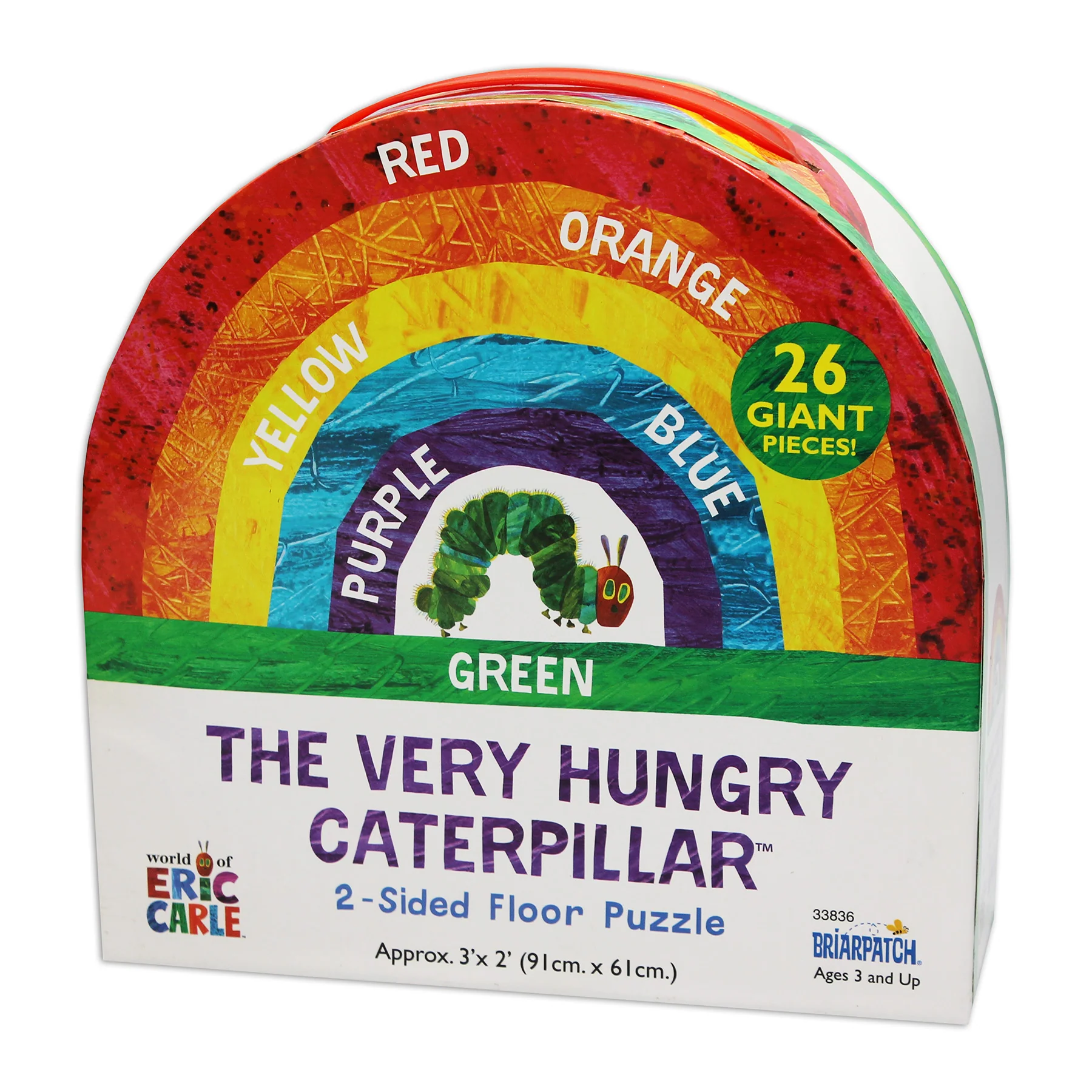 Briarpatch Eric Carle Very Hungry Caterpillar 26-Piece Floor Puzzle - Image 2