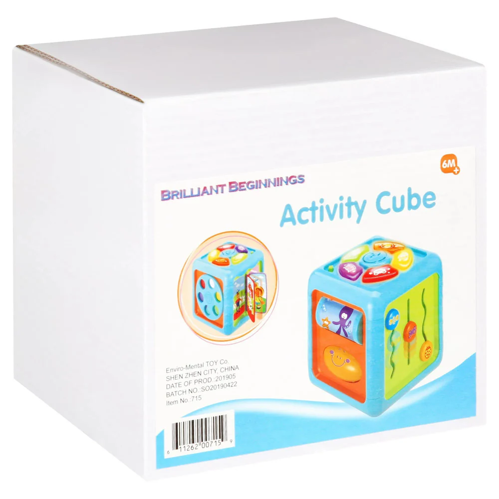 Brilliant Beginnings Baby Activity Cube - Lights & Sounds Exploration - Image 7