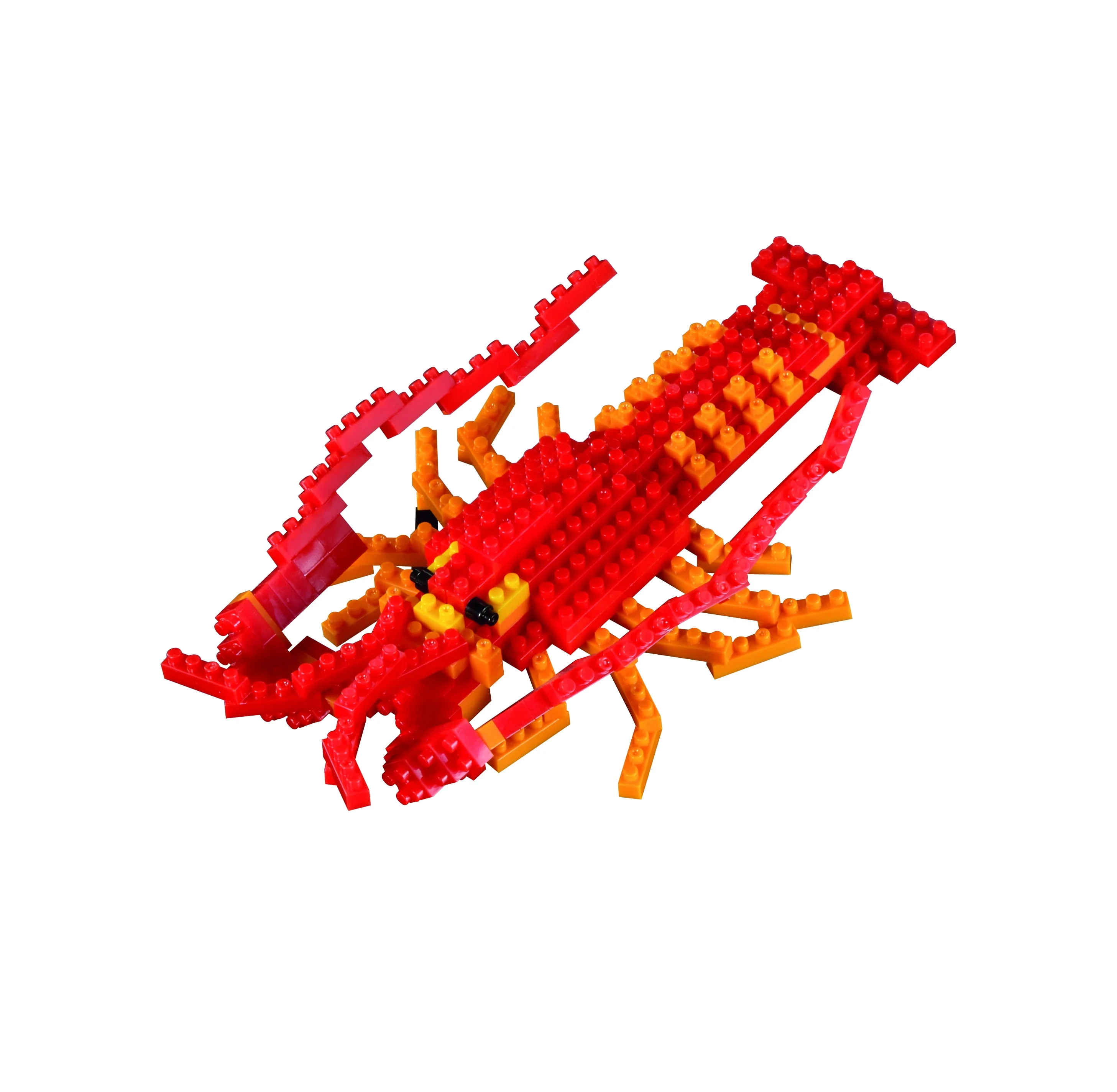 Brixies 159-Piece Lobster Construction Kit - Animal Series