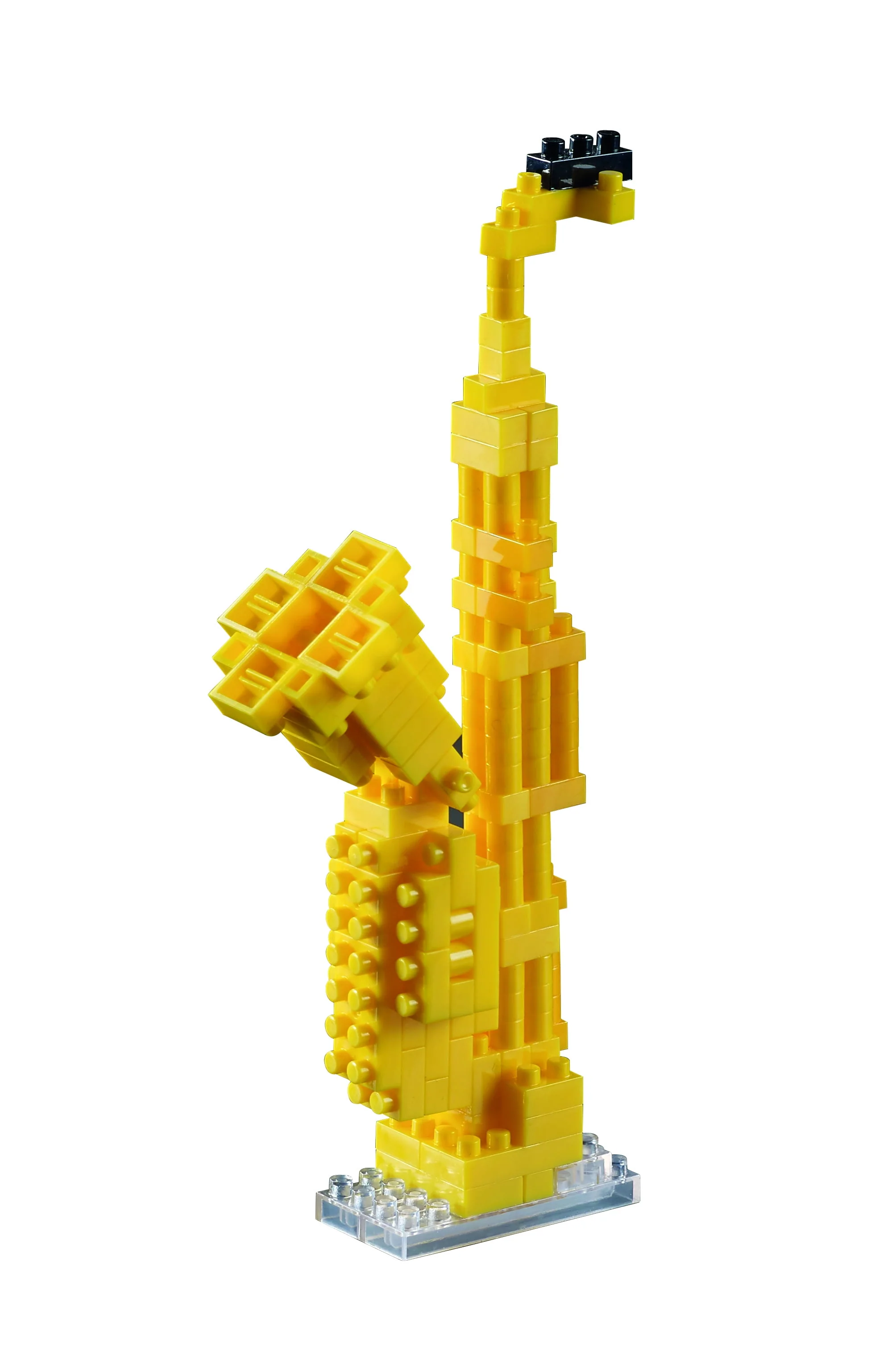 BRIXIES 174-Piece 3D Saxophone Micro Brick Construction Set