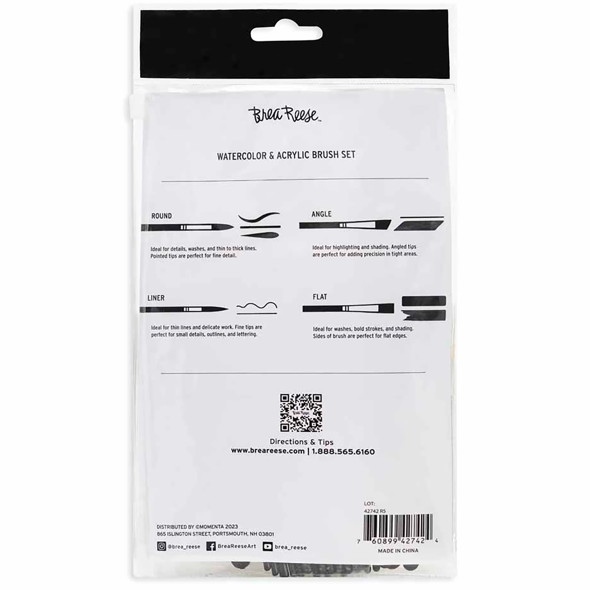 Brea Reese 25-Piece Multi-Media Brush Set With Natural Boar Bristles - Image 3