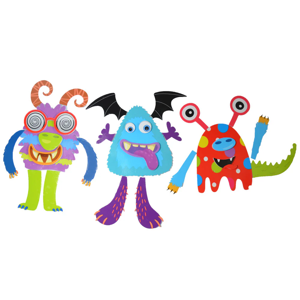 Buddy & Barney Silly Monsters Bath Time Stickers - Image 4