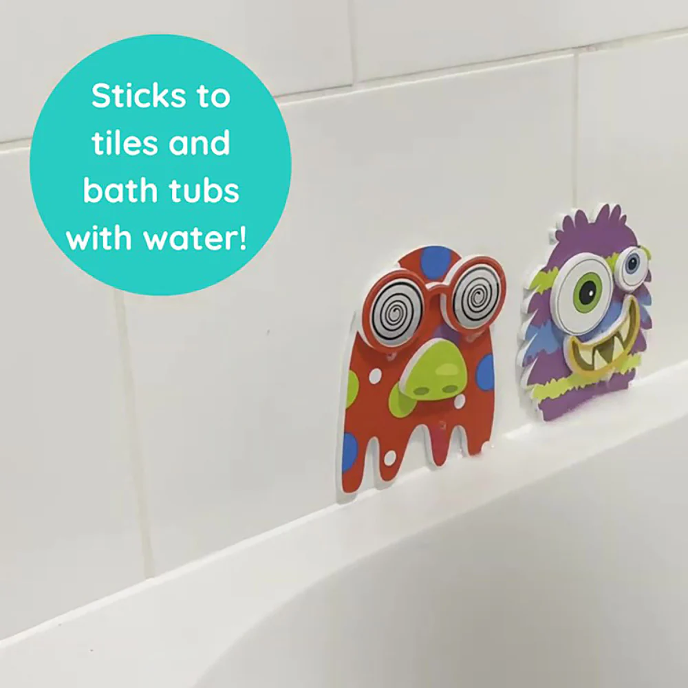 Buddy & Barney Silly Monsters Bath Time Stickers - Image 8