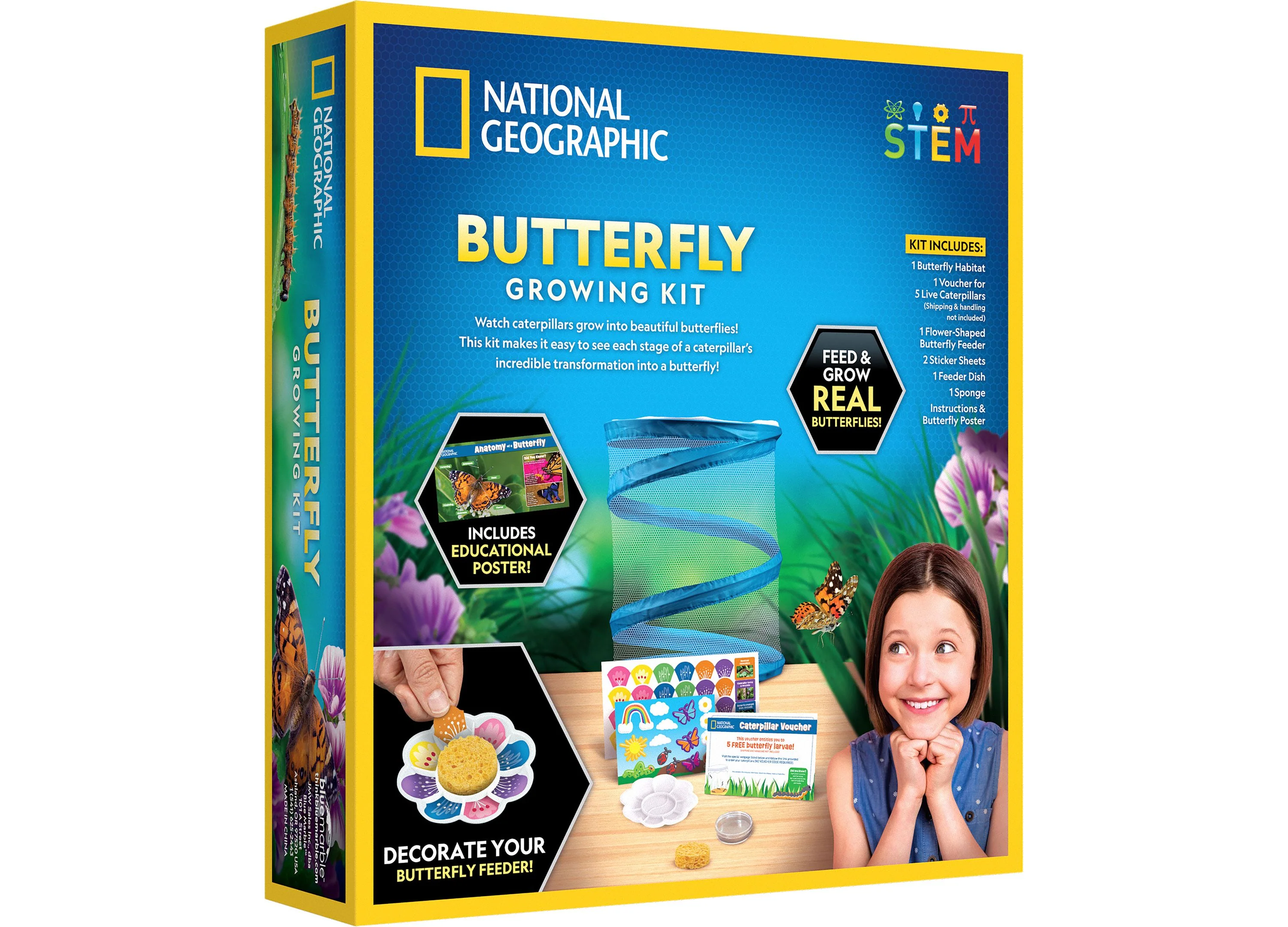 National Geographic Butterfly Growing Kit – Discover Metamorphosis - Image 7