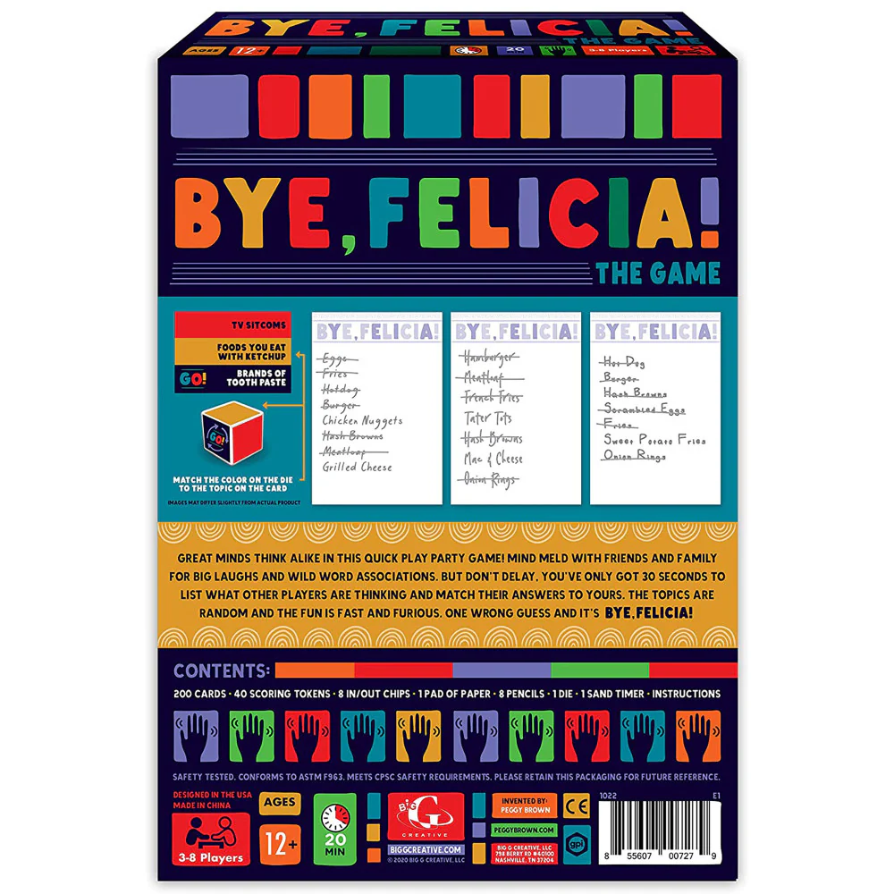 Bye, Felicia! Party Game - Quick-Thinking Word Association Game for Teens & Adults - Image 3