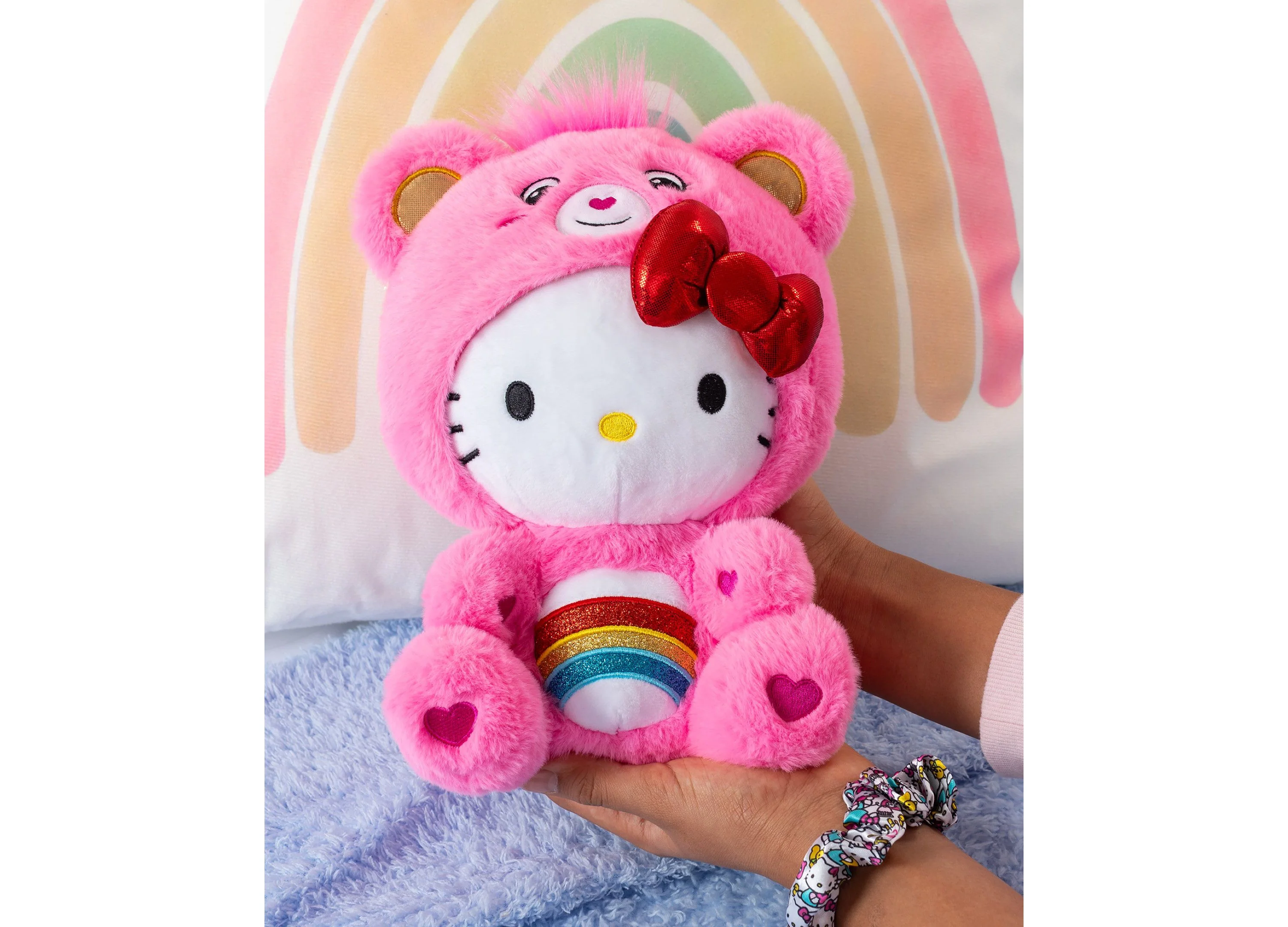 Hello Kitty Care Bears 10 inch Cheer Bear Plush Toy - Image 3