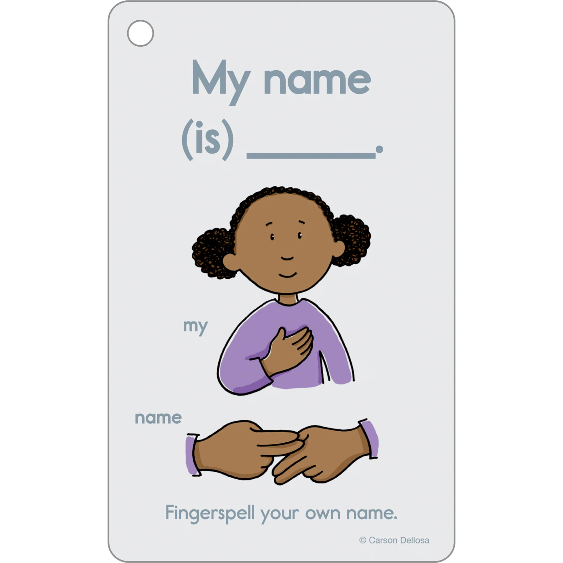 Carson Dellosa Education Sign Language Flash Cards - Image 3