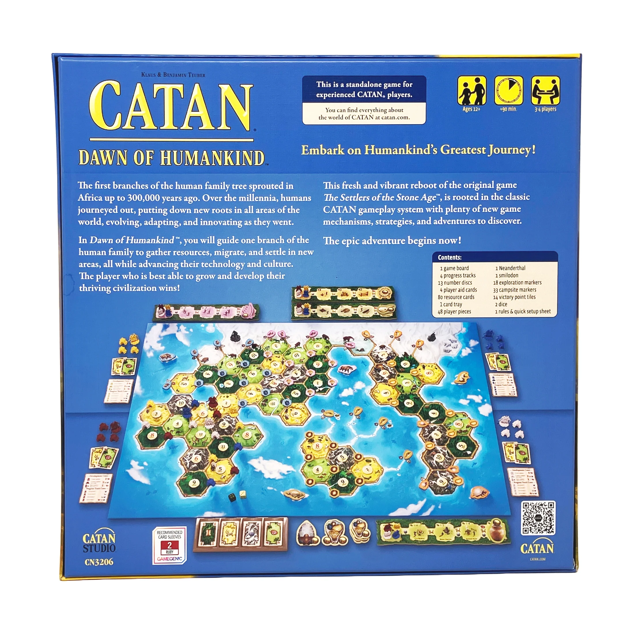 Catan: Dawn of Humankind - Evolutionary Strategy Board Game - Image 3