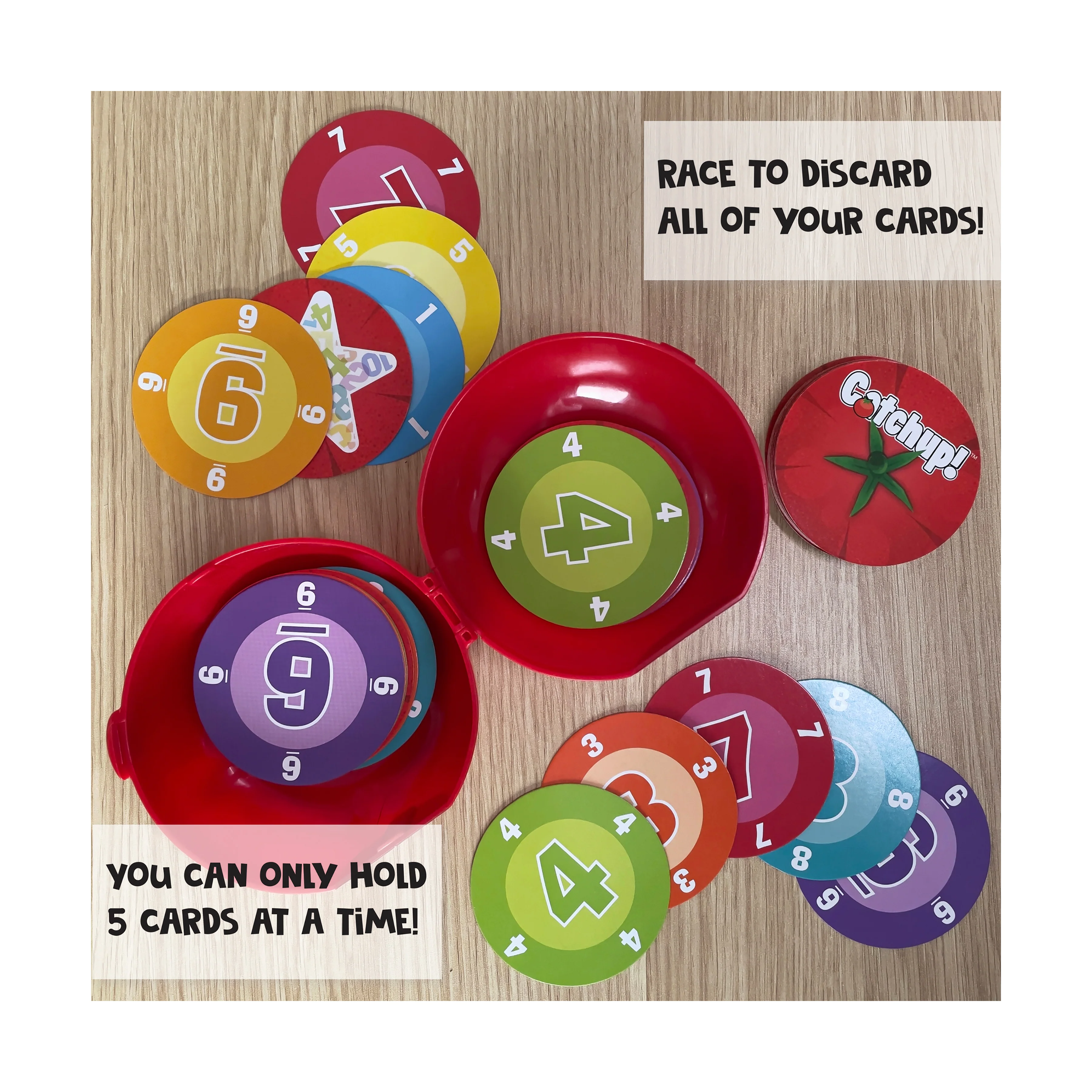 Catchup! Tomato Frenzy Fast-Paced Card Game - Image 5
