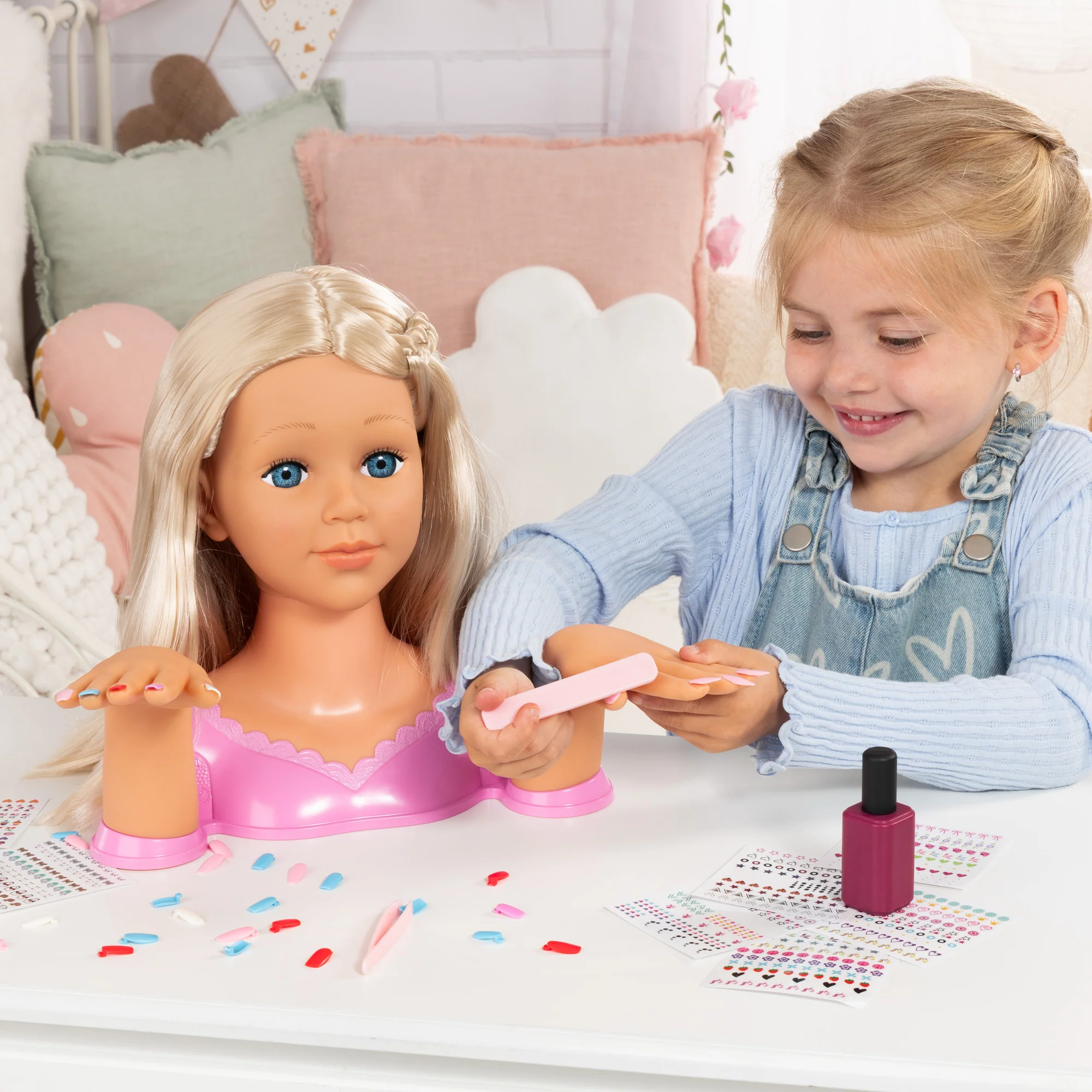 Charlene Super Model Styling Head 27cm Beauty Salon Playset - Image 2