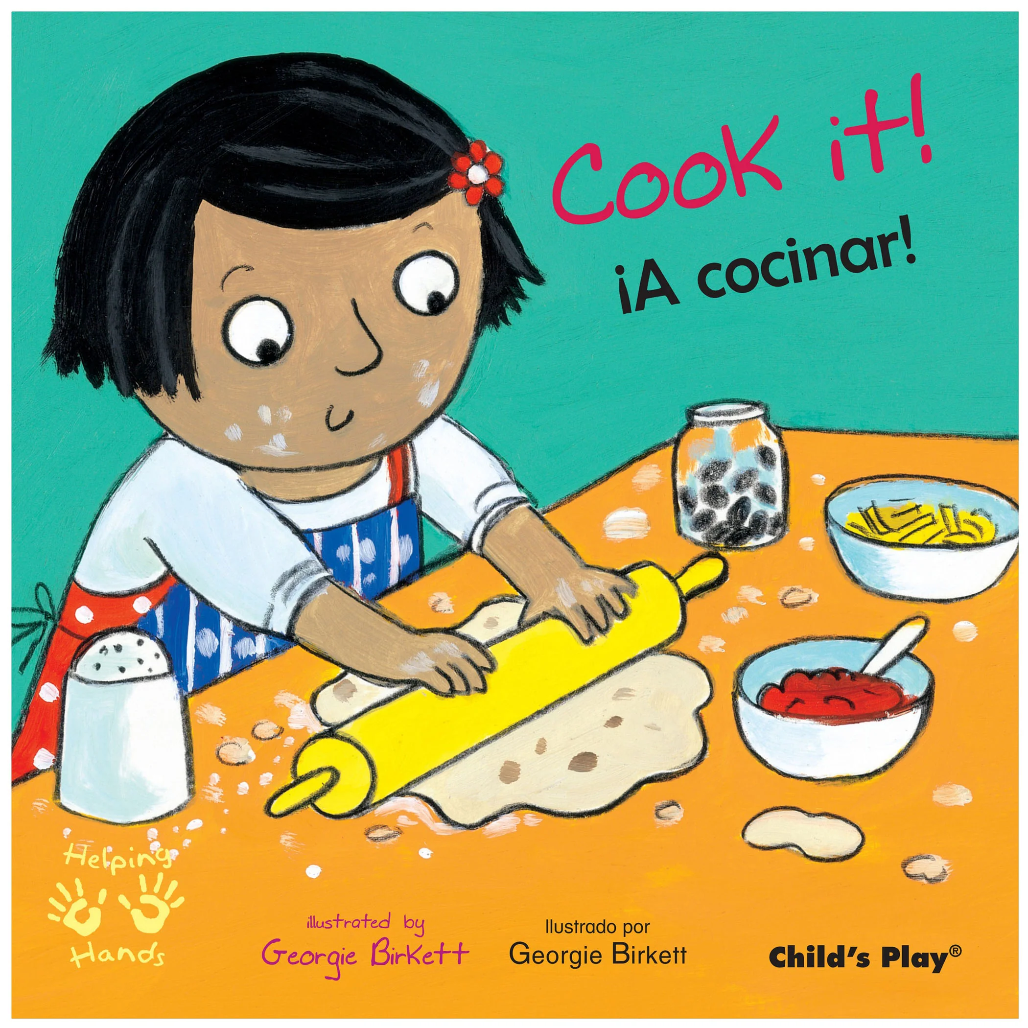 Helping Hands/Manos Amigas Bilingual Children's Book Set - 4 Piece - Image 2