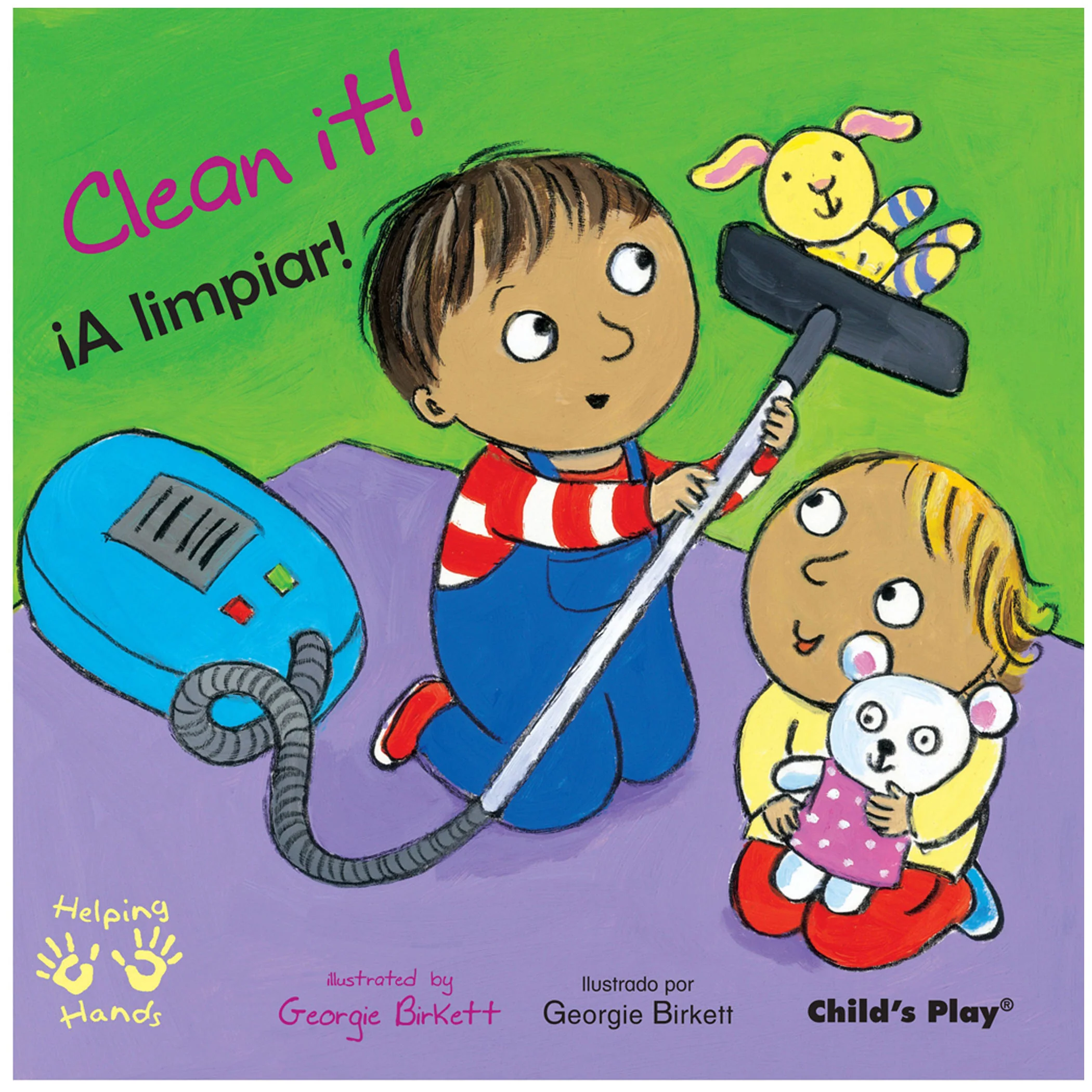 Helping Hands/Manos Amigas Bilingual Children's Book Set - 4 Piece - Image 3