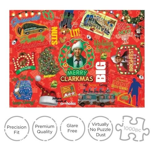 National Lampoon's Christmas Vacation Clarkmas Jigsaw Puzzle - 1000 pc - Image 4