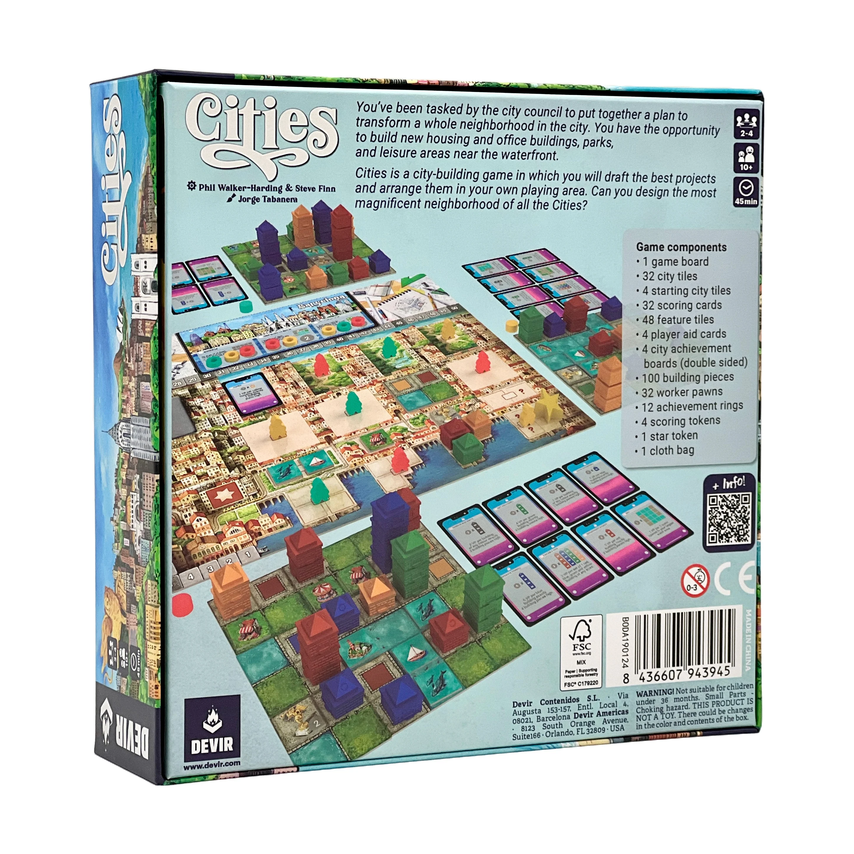 Cities: Ultimate City-Building Strategy Board Game - Image 2