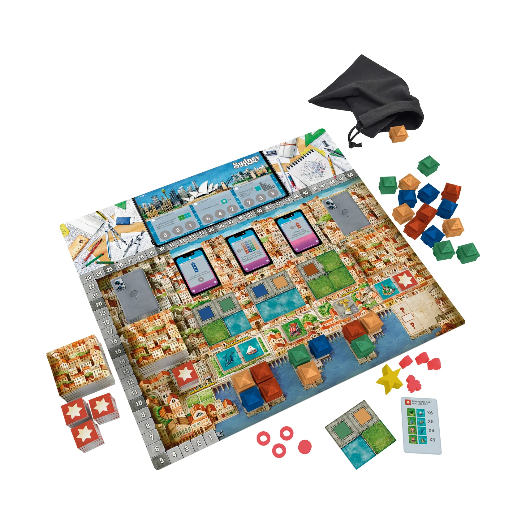 Cities: Ultimate City-Building Strategy Board Game - Image 4