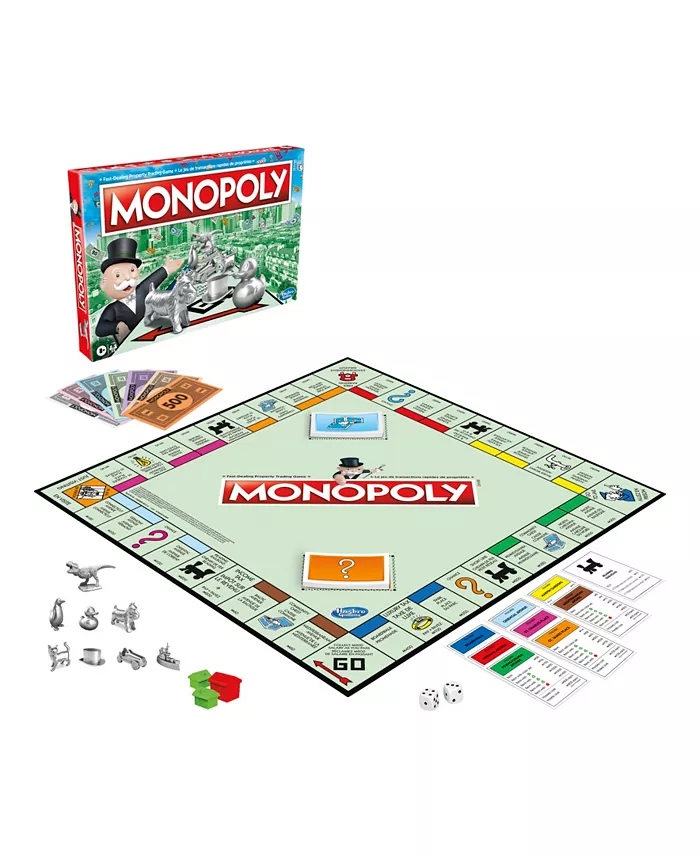 Classic Monopoly Board Game: Family Edition