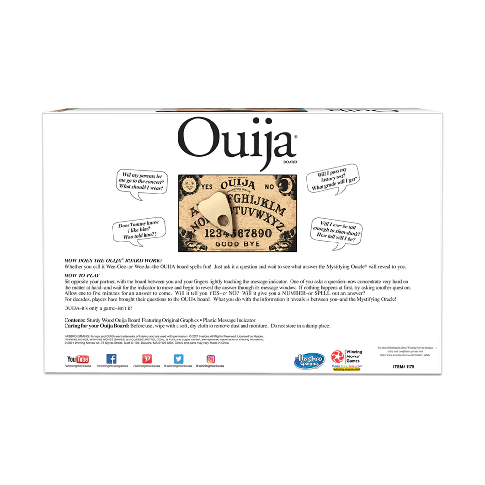 Classic Ouija Original Graphics Spirit Board Game - Image 3