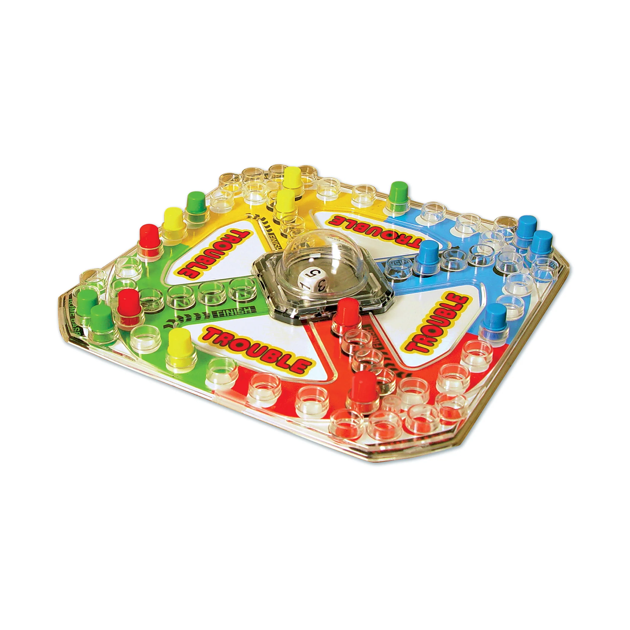 Classic Trouble Pop-O-Matic Board Game - Image 4