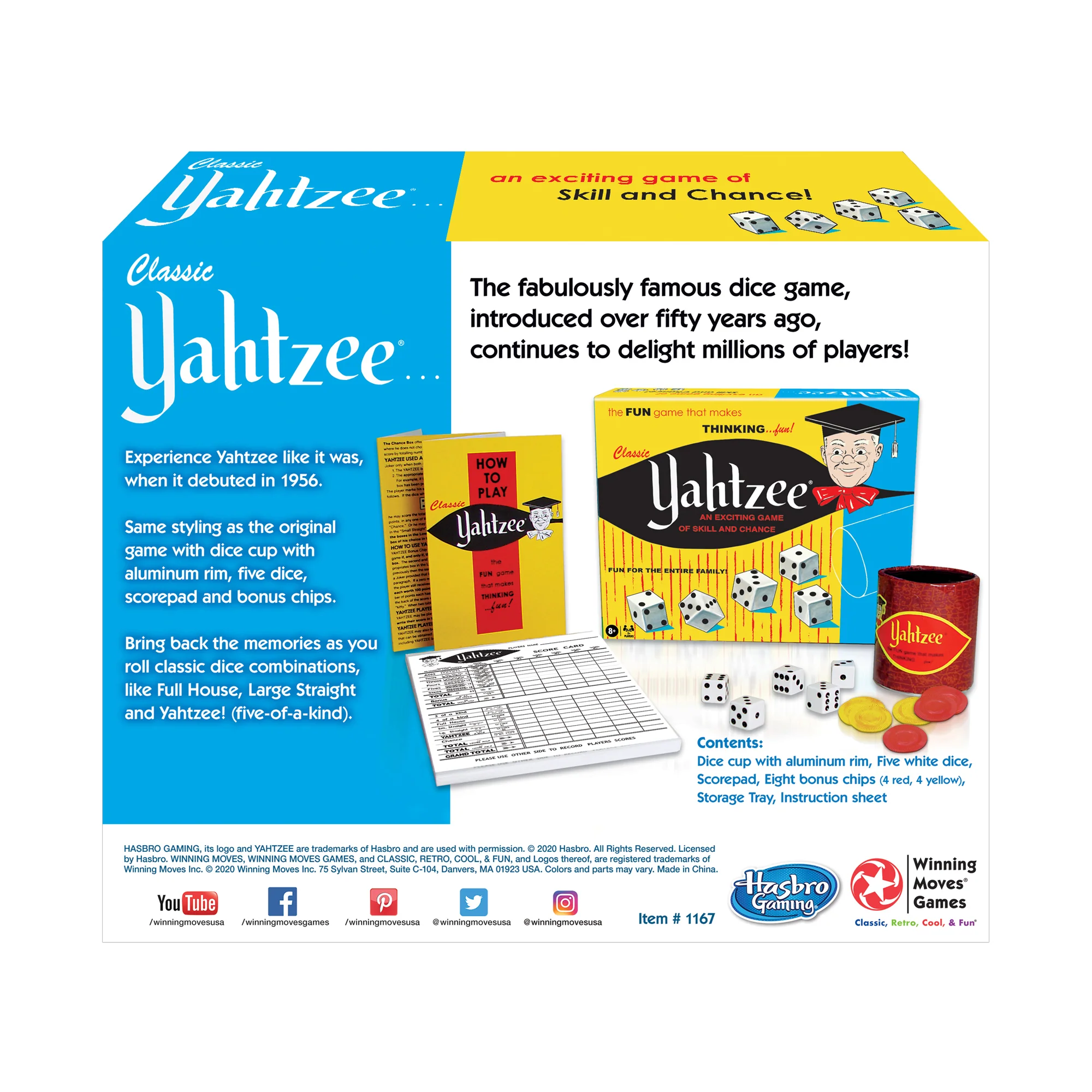 Classic Yahtzee Vintage Dice Game - Image 3