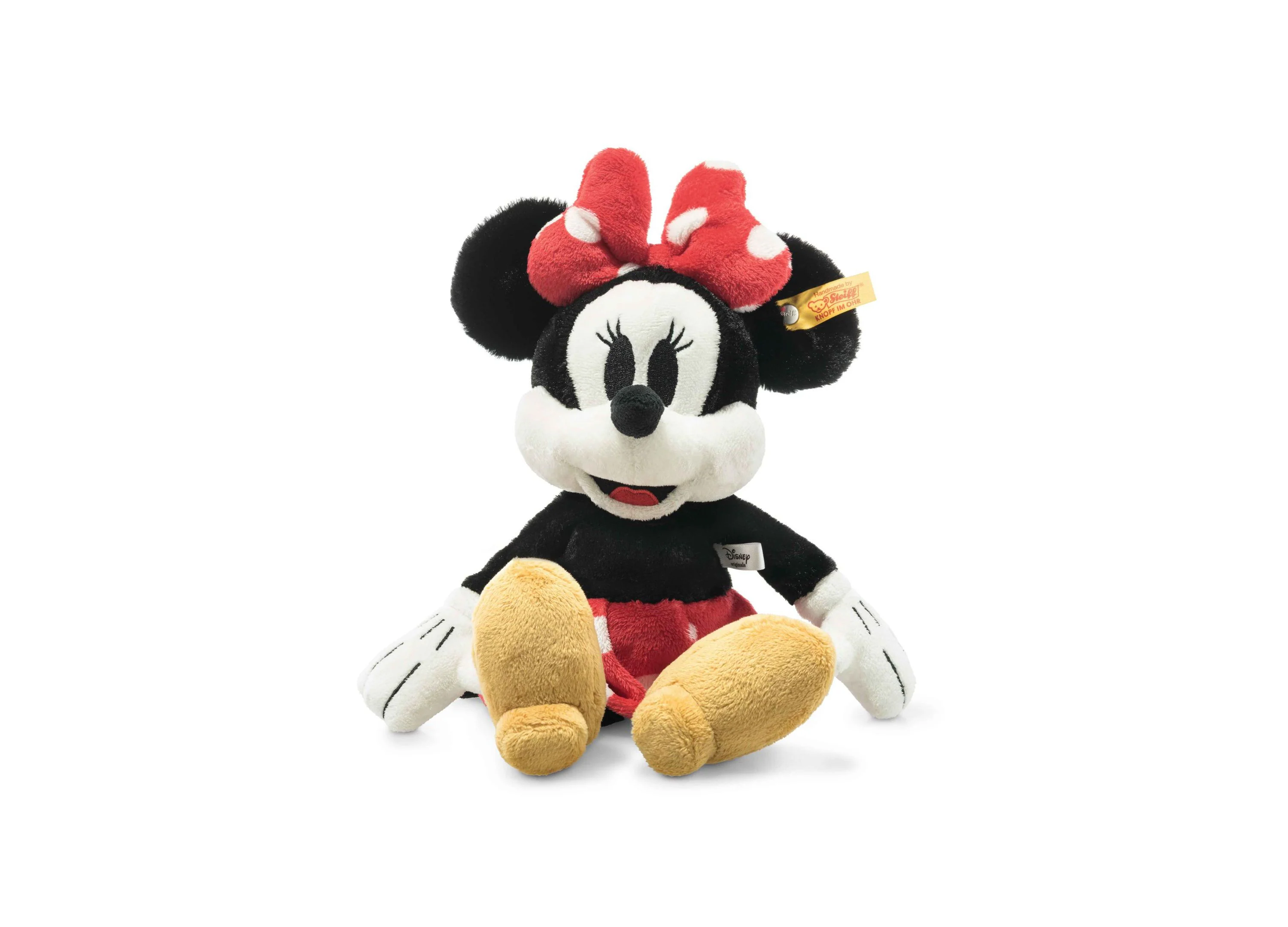 Steiff Minnie Mouse 12-Inch Soft Cuddly Friends Plush - Image 2