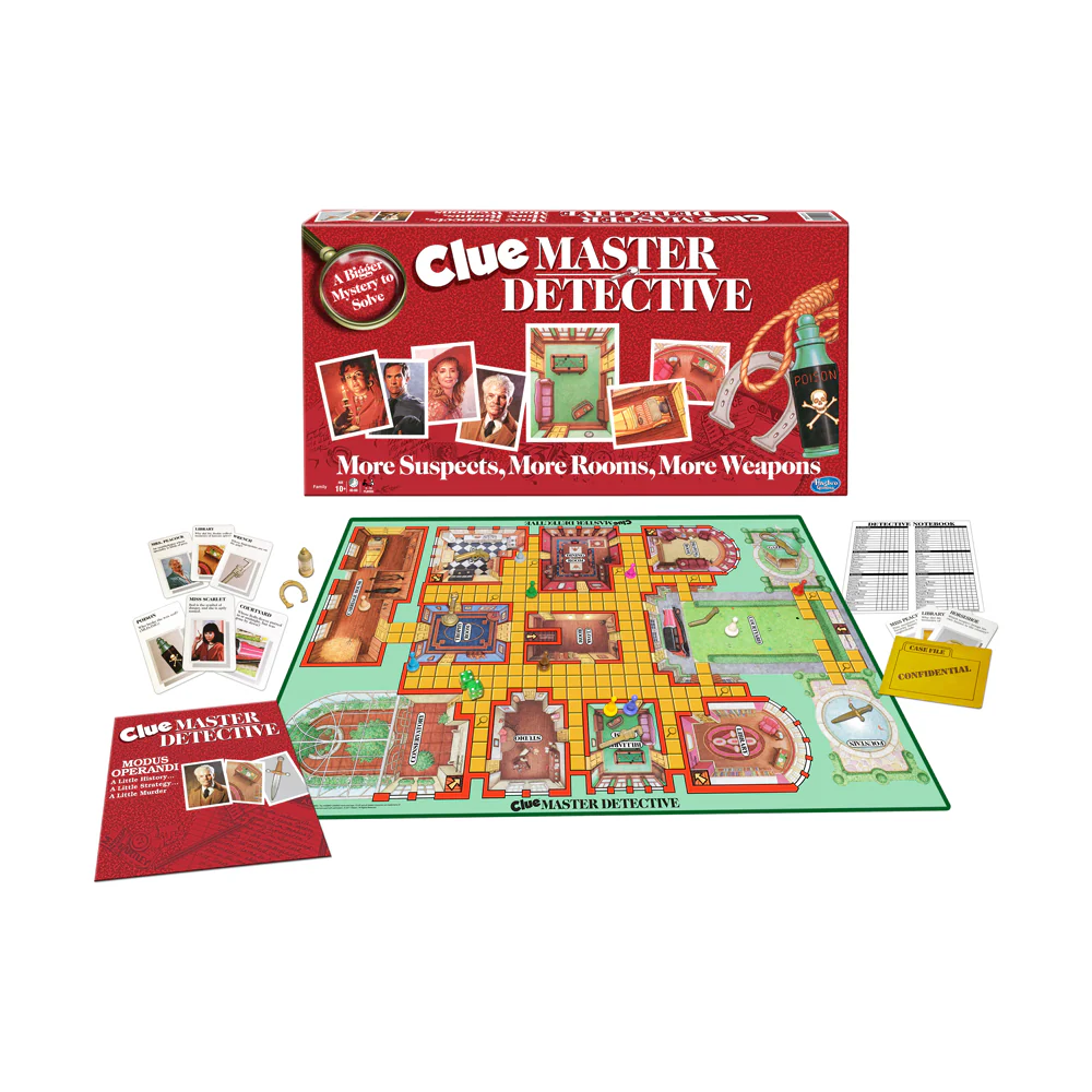 Clue Master Detective Expanded Board Game - Image 2