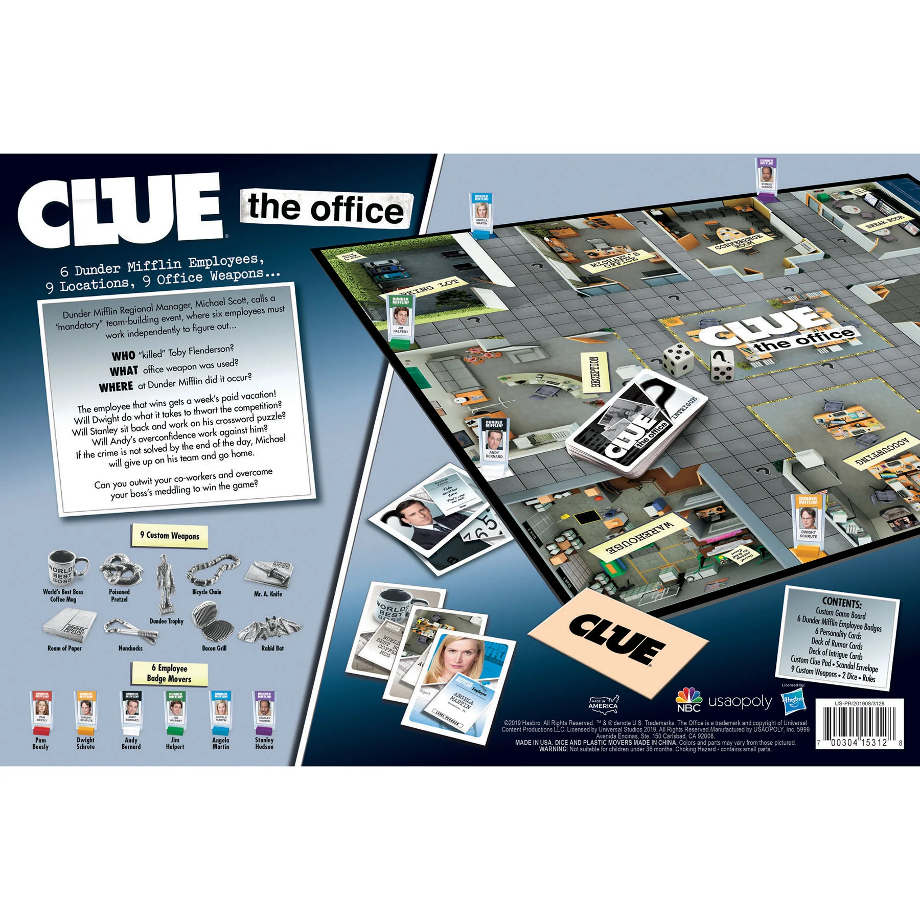CLUE®: The Office Edition - A Dunder Mifflin Mystery Game - Image 3