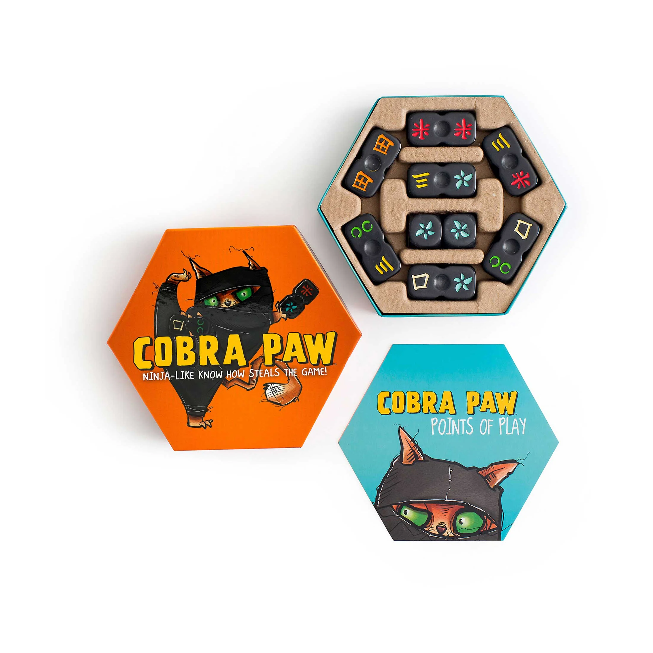 Cobra Paw Ninja Challenge Tile-Snatching Board Game - Image 4