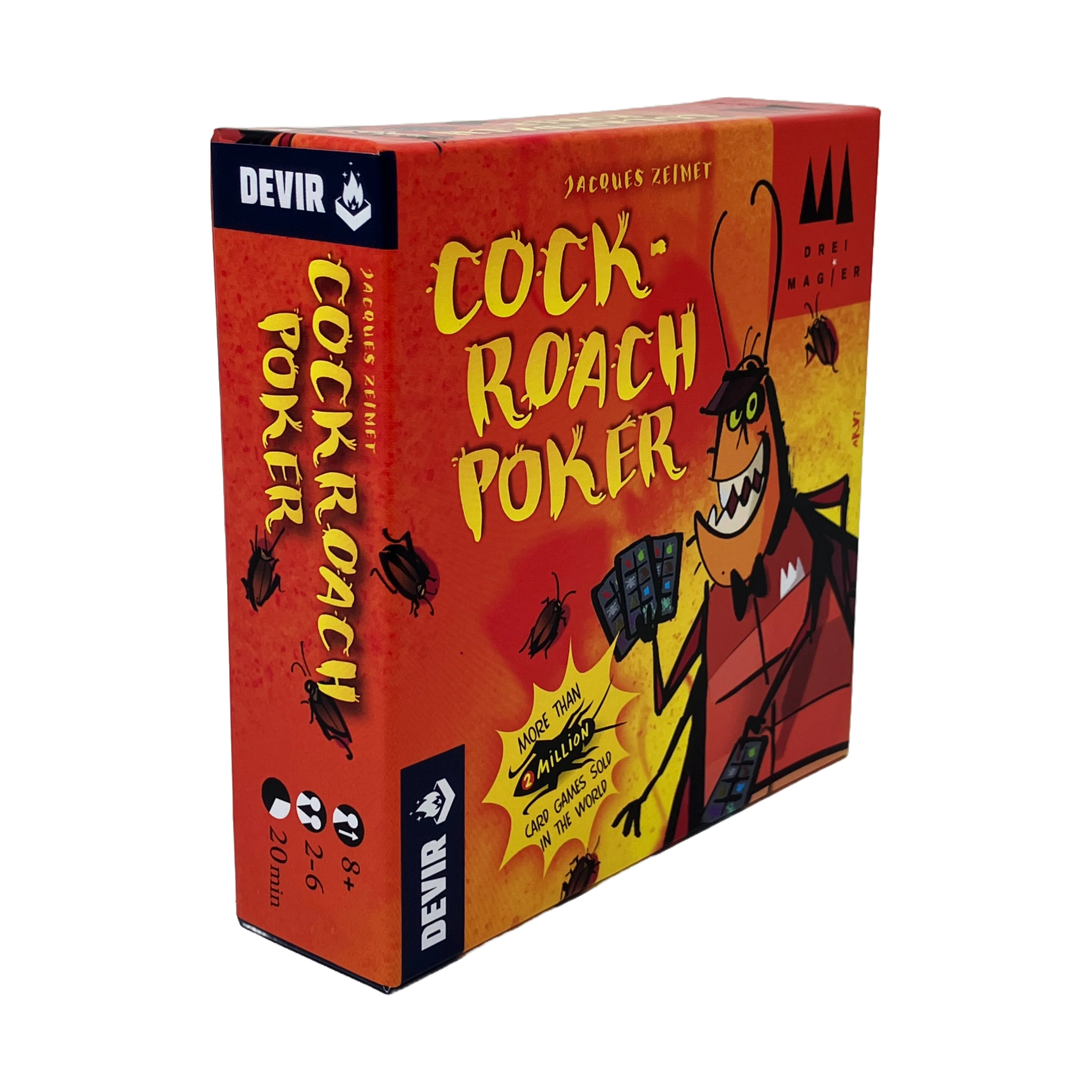 Cockroach Poker Card Game for Family Game Night