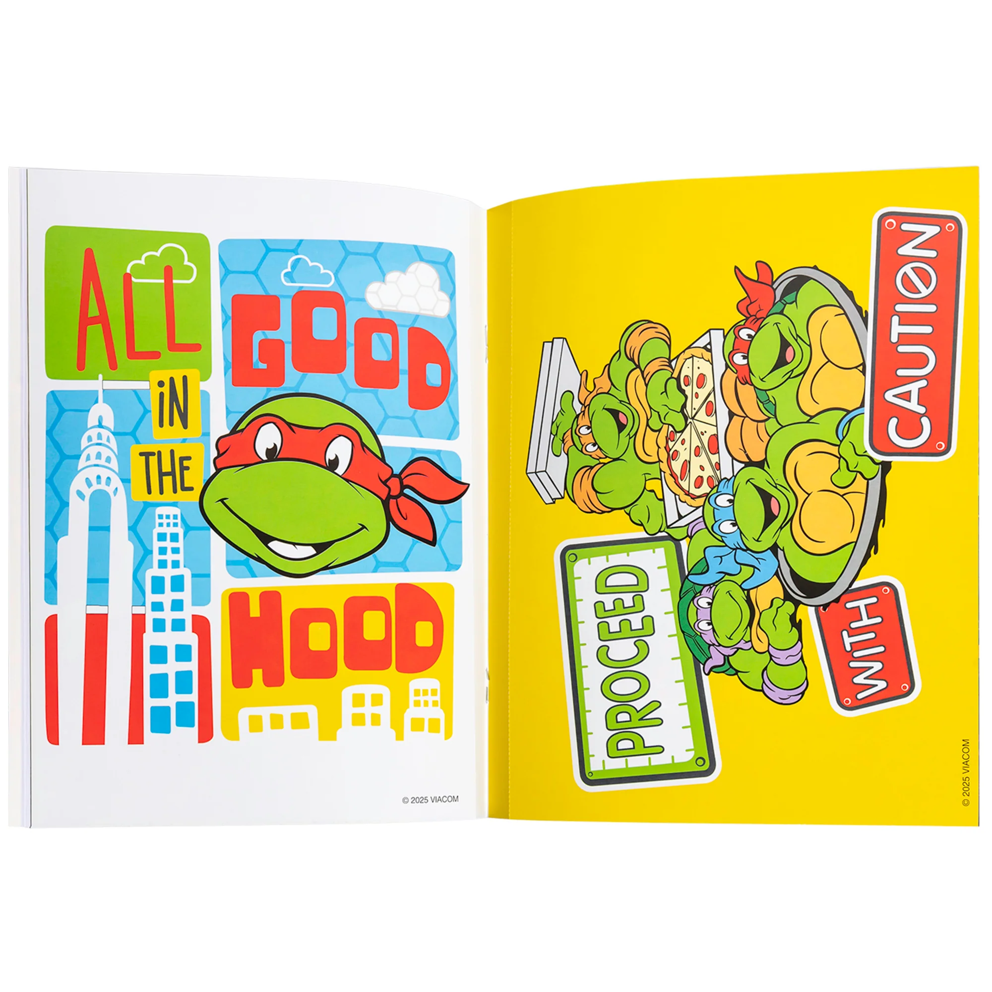 Inkology TMNT Color Activity Set With 24-Page Book And Stickers - Image 4