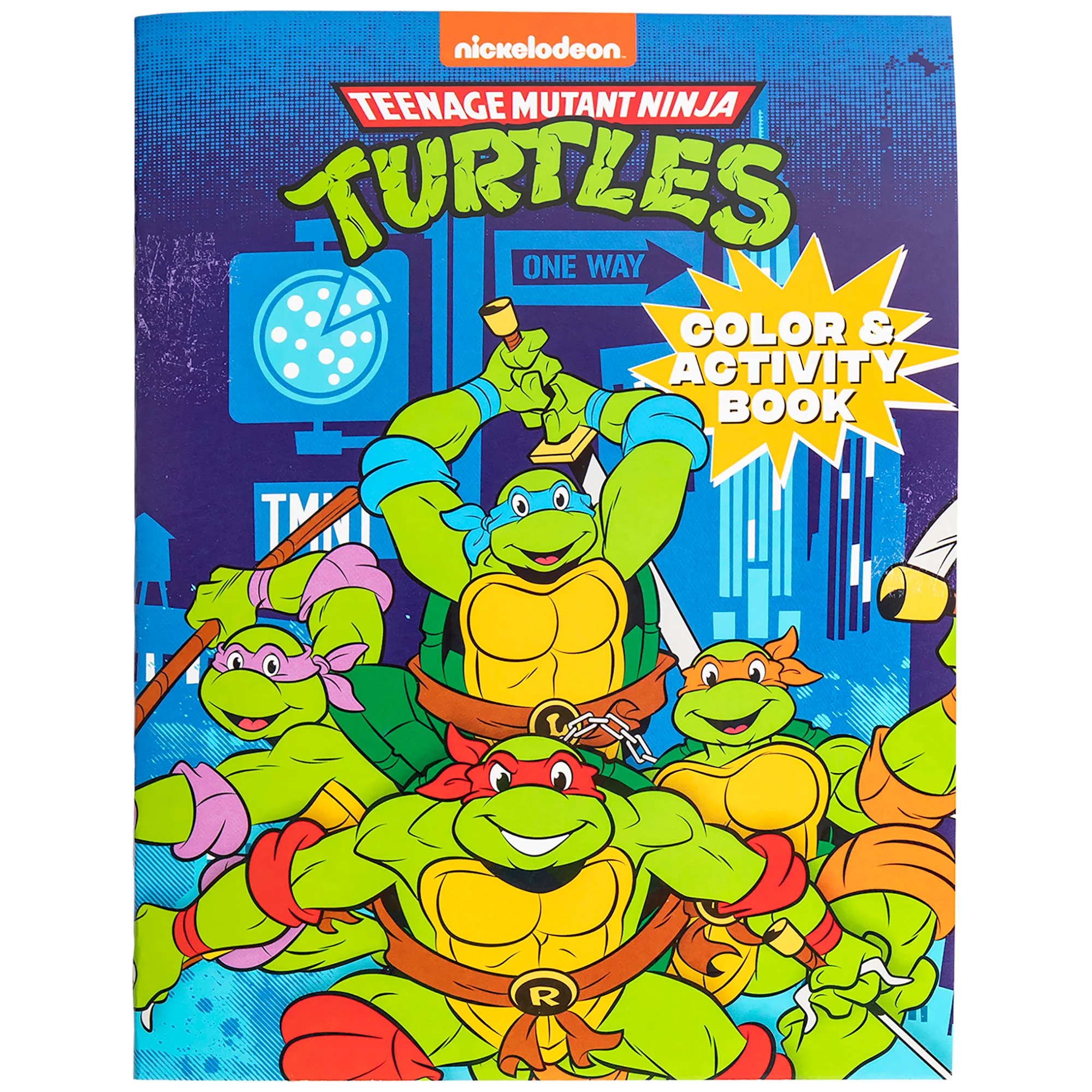 Inkology TMNT Color Activity Set With 24-Page Book And Stickers - Image 5